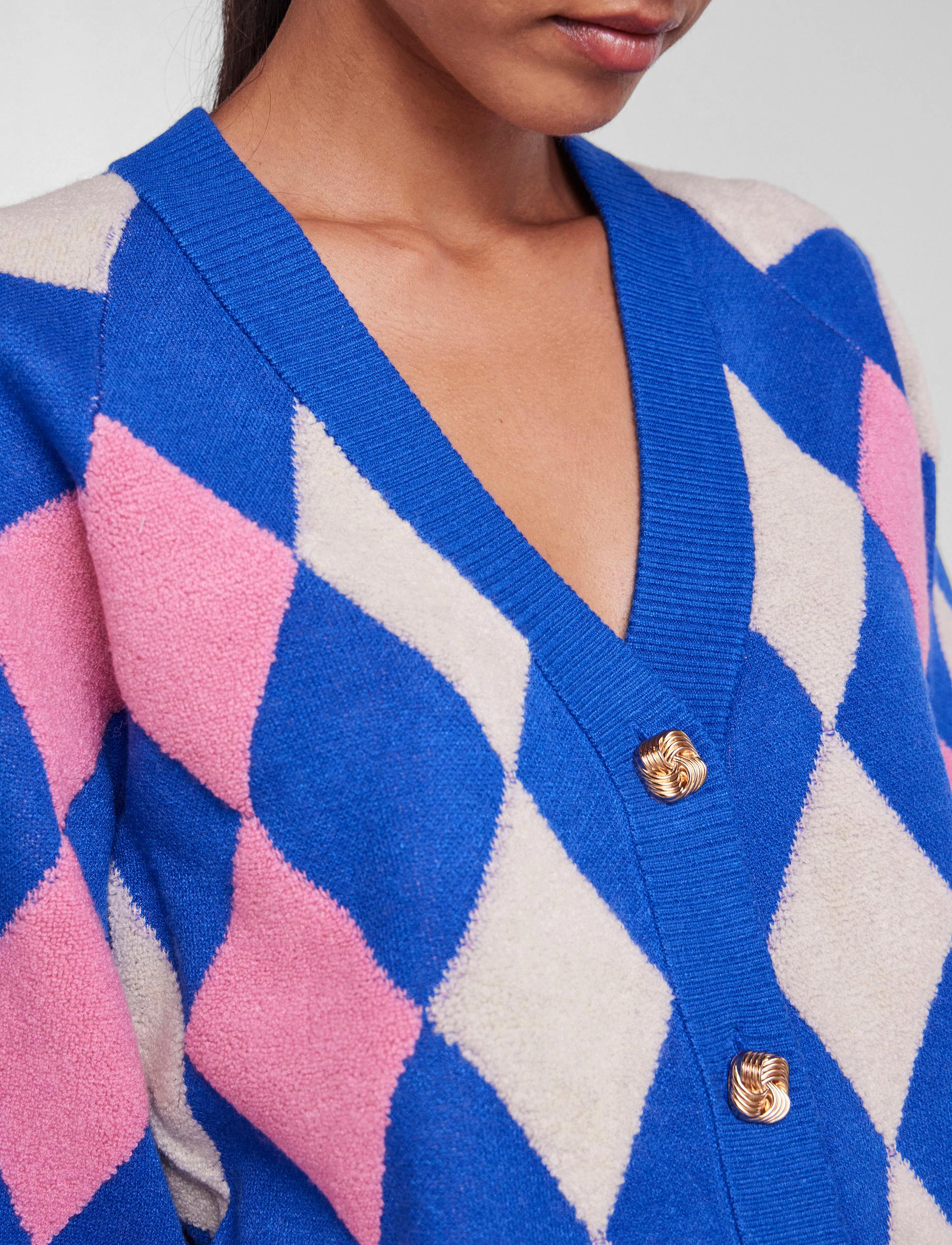 YAS - YASARGYLE LS KNIT CARDIGAN - nautical blue - 5