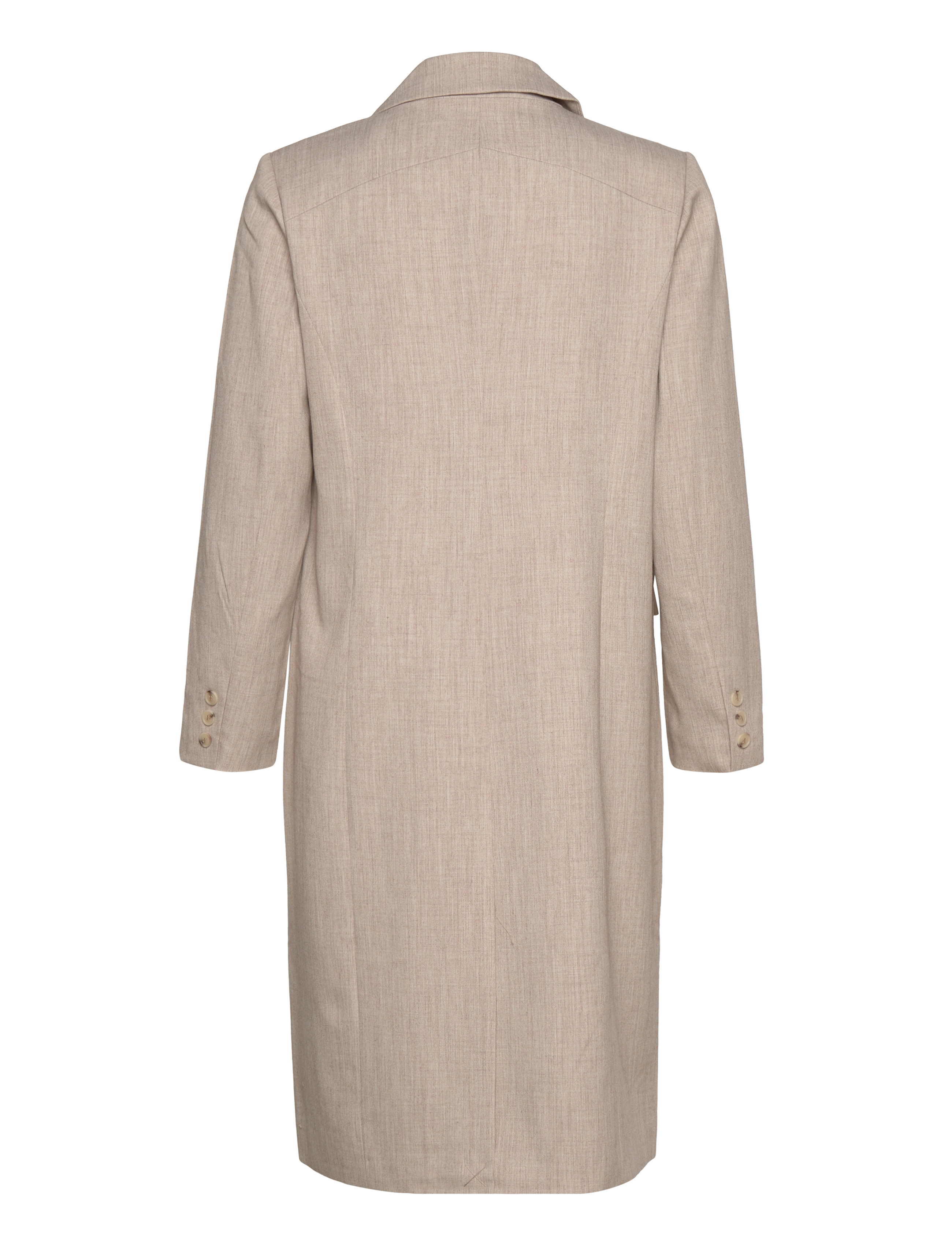 YAS - YASMILANGE 7/8 LONG JACKET - cuban sand - 1