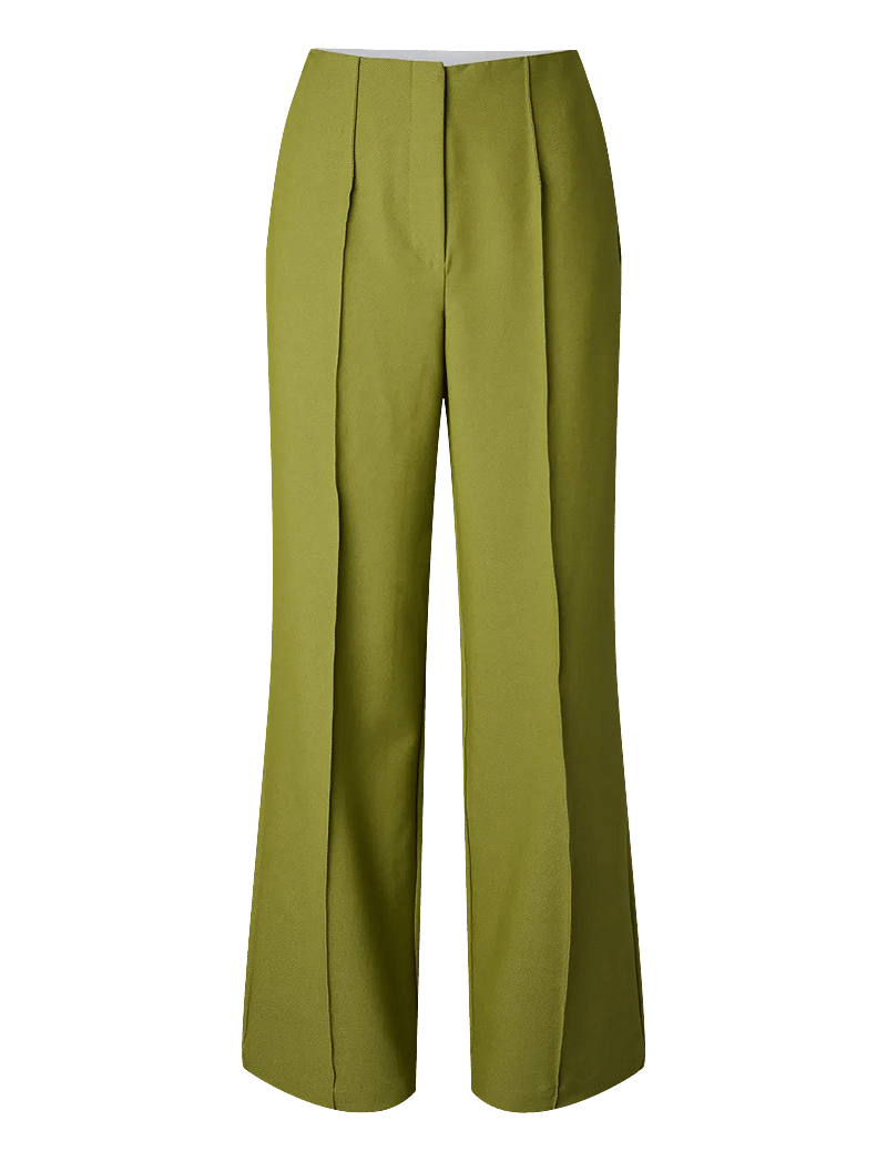 YAS - YASREEMAJ HW PANT - sérsniðnar buxur - cardamom seed - 1