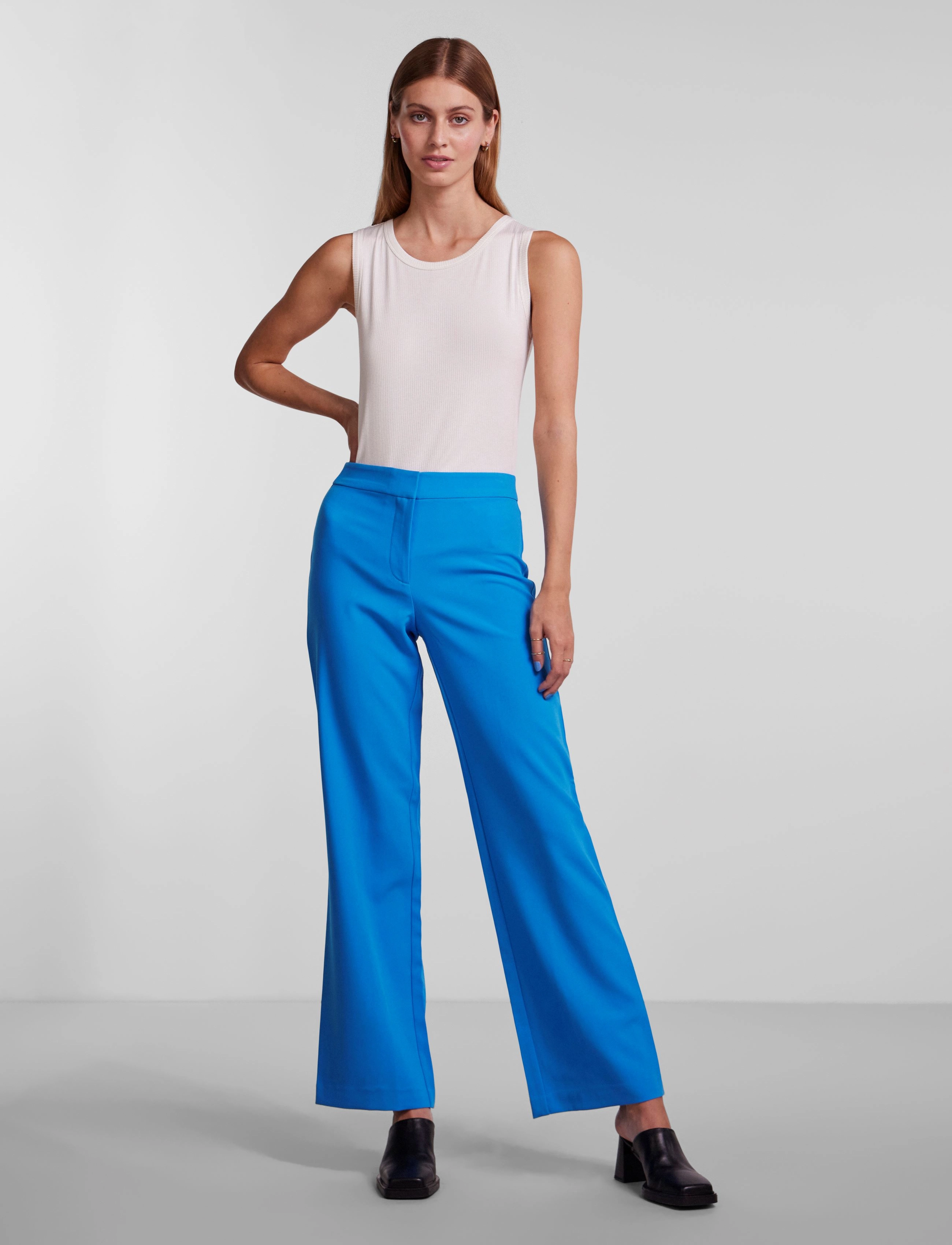 YAS - YASLITTA HMW PANT - dresden blue - 2