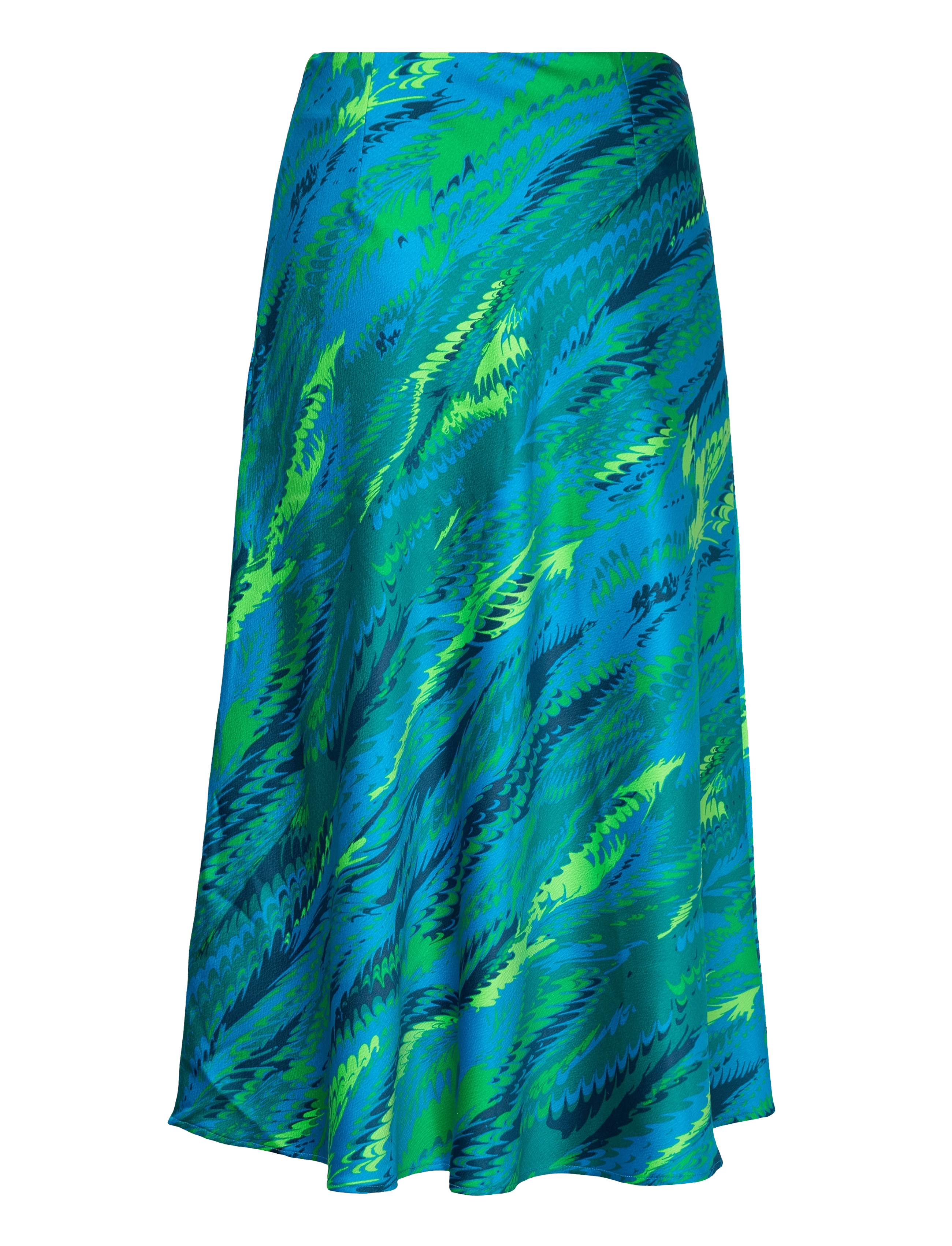 YAS - YASFERO HW MIDI SKIRT S. - dresden blue - 1