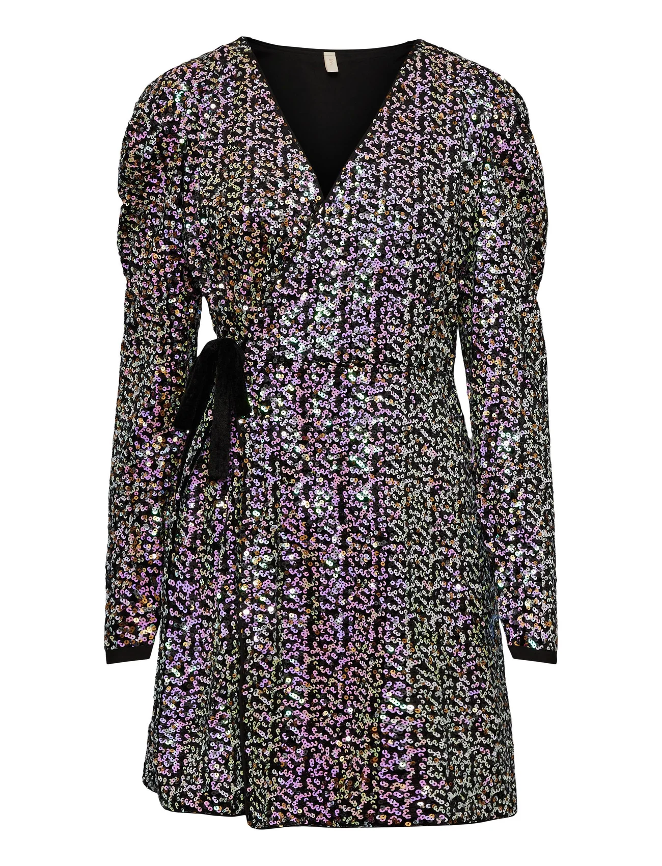 YAS - YASMULTISEQ LS WRAP DRESS - SHOW - ballīšu apģērbs par outlet cenām - fuchsia purple - 0