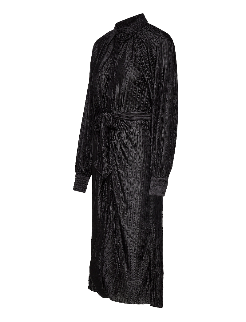YAS - YASOMIRA LS MIDI DRESS S. NOOS - skjortekjoler - black - 3