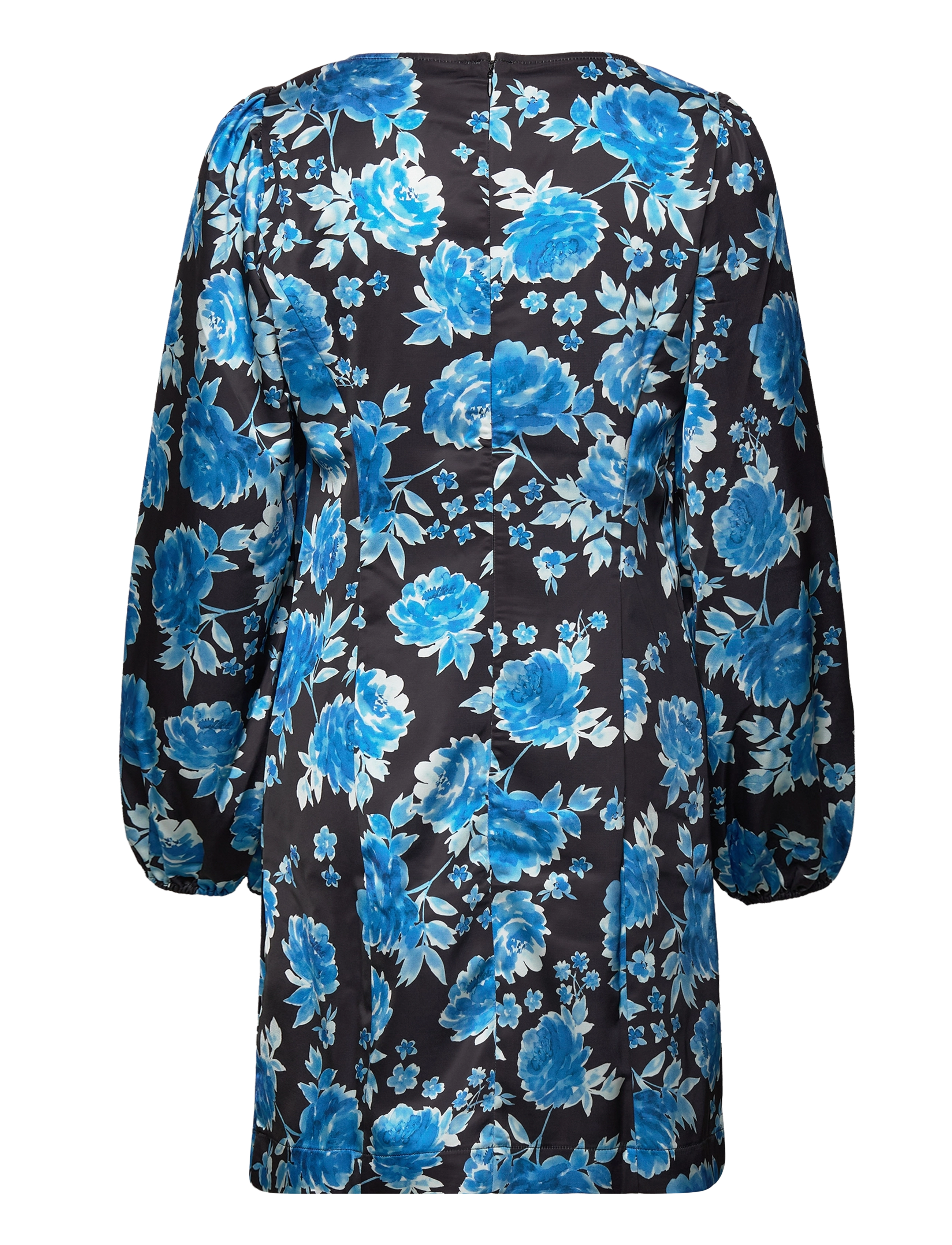 YAS - YASALLROSE LS TWIST MINI DRESS - SHOW - silver gray - 2