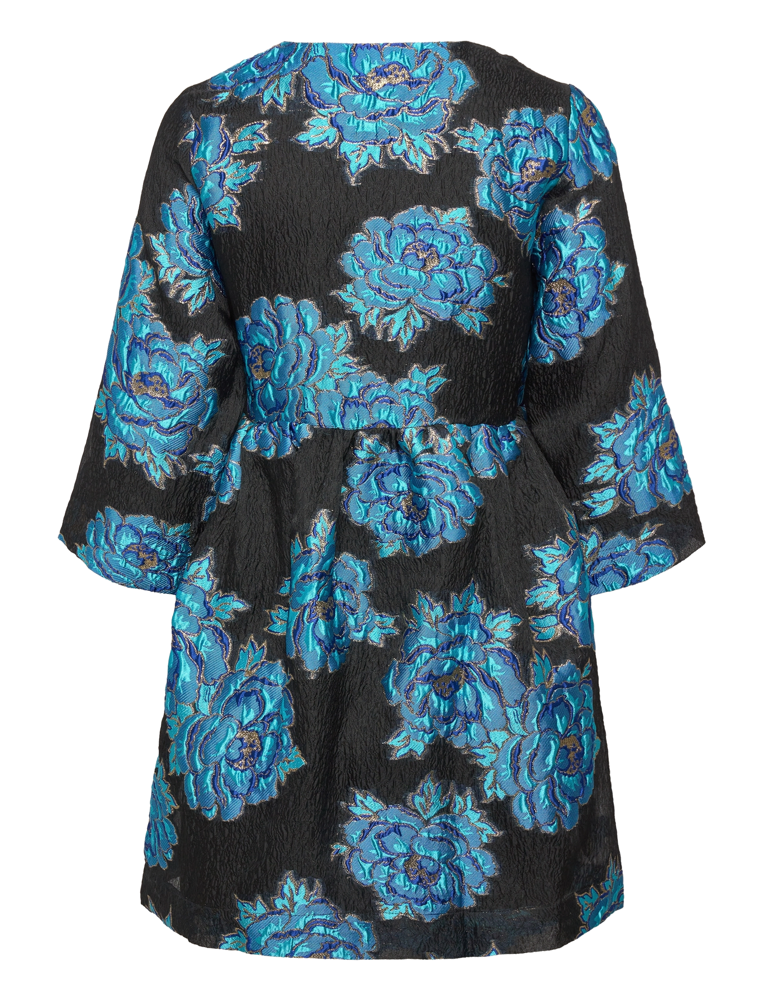 YAS - YASROSIES 3/4 WRAP DRESS - SHOW - french blue - 1