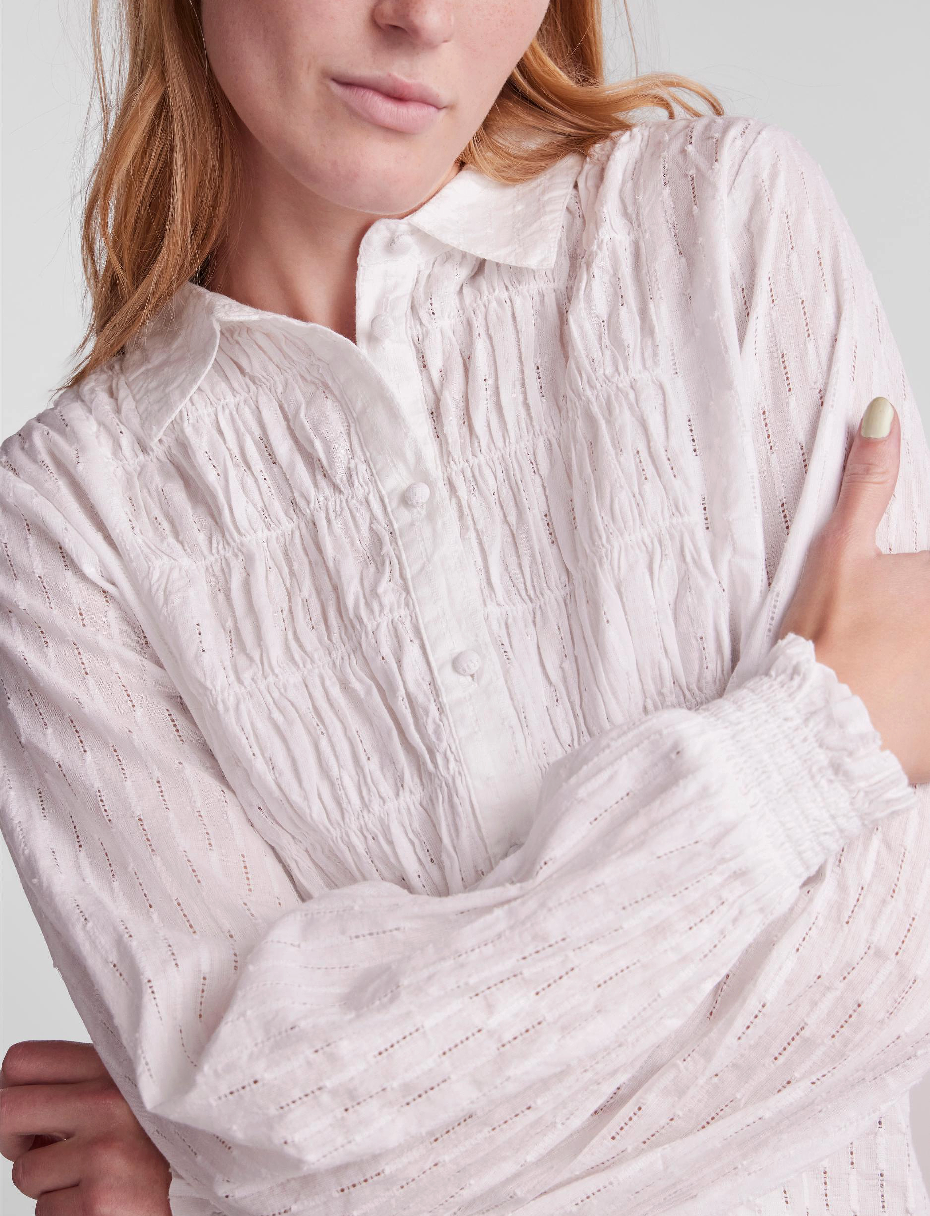 YAS - YASDANISMO LS SHIRT S. - star white - 5