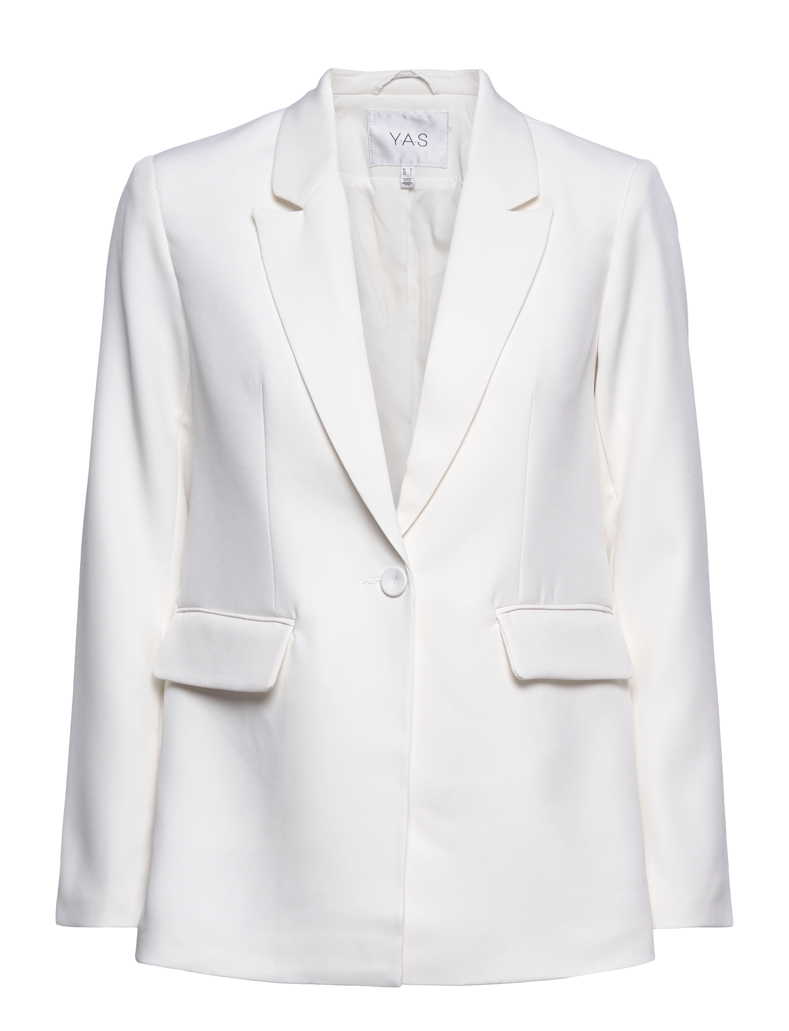 YAS - YASBLURIS LS BLAZER NOOS - star white - 1