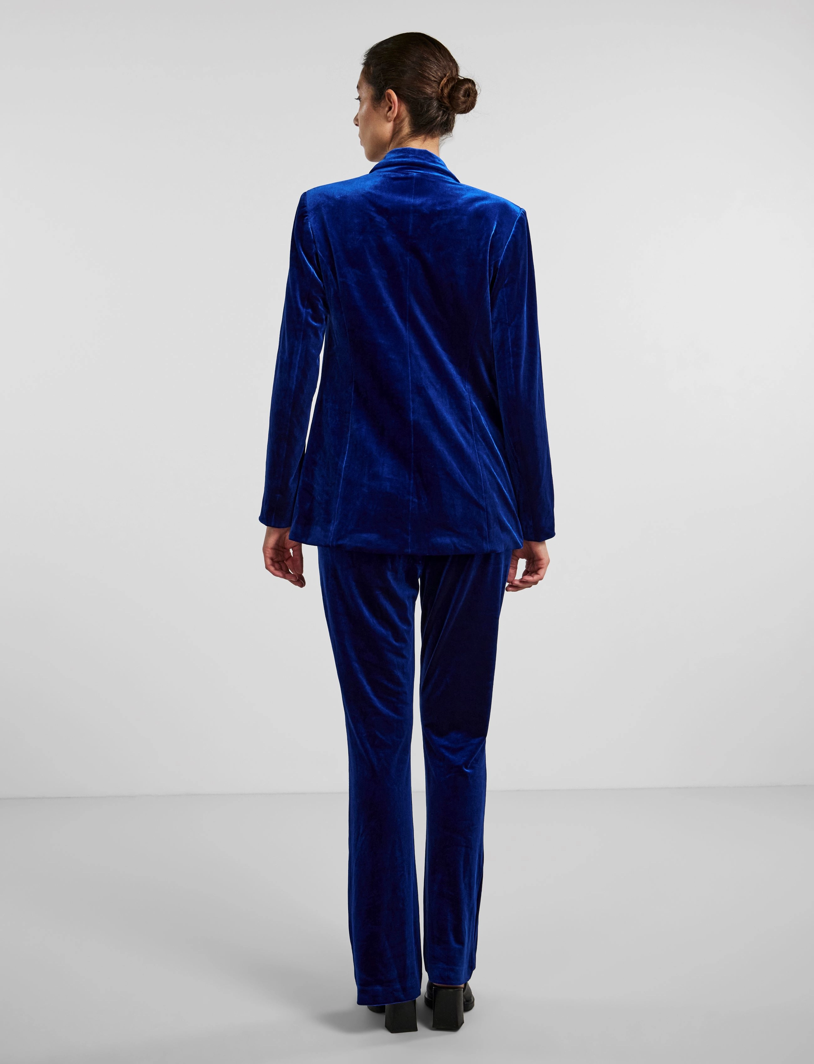 YAS - YASVELVA LS BLAZER - SHOW - mazarine blue - 4
