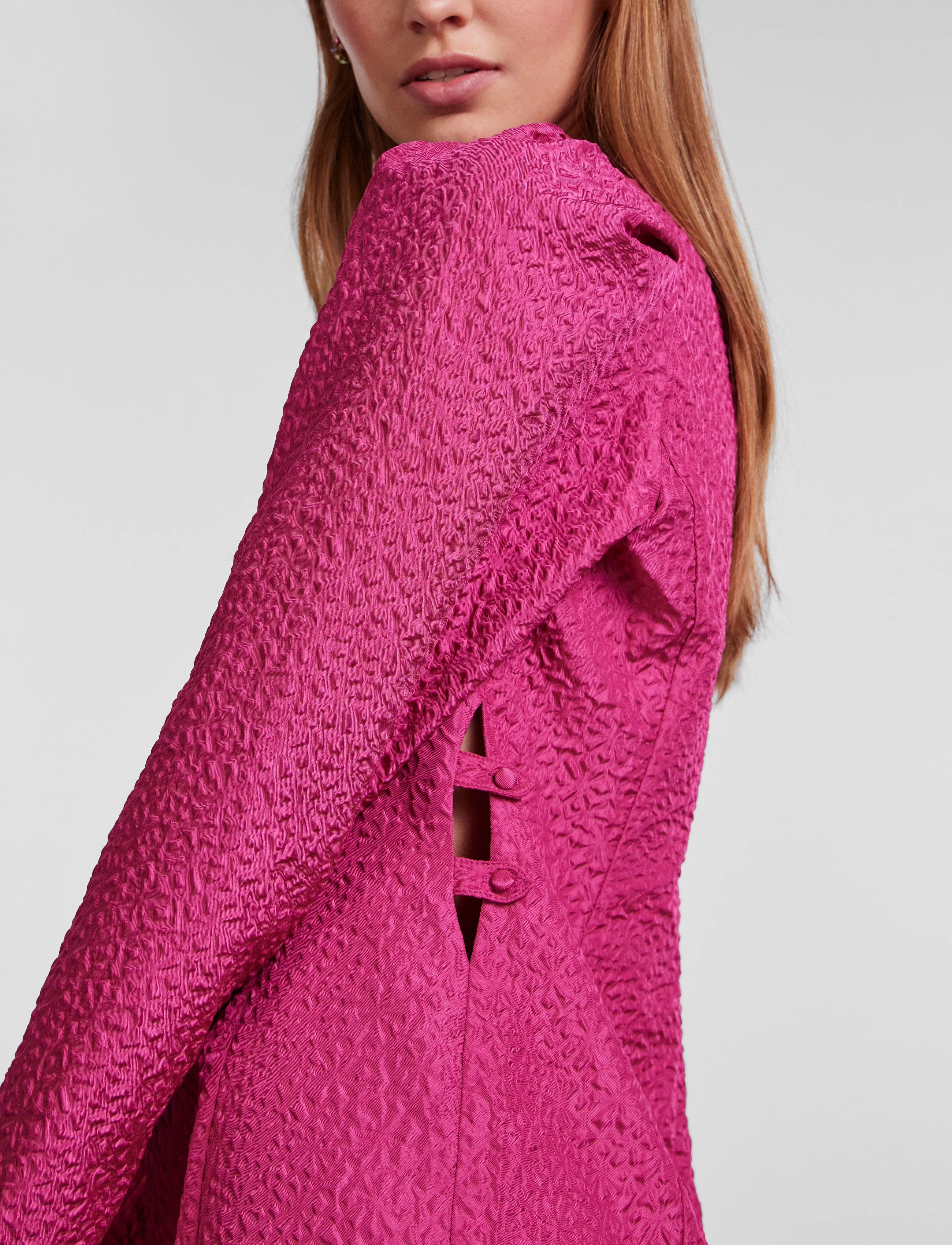 YAS - YASCRINKLE 7/8 DRESS - festkjoler - fuchsia purple - 3