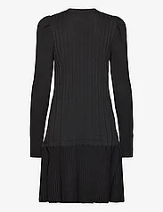 YAS - YASELINA LS KNIT DRESS - strikkede kjoler - black - 1