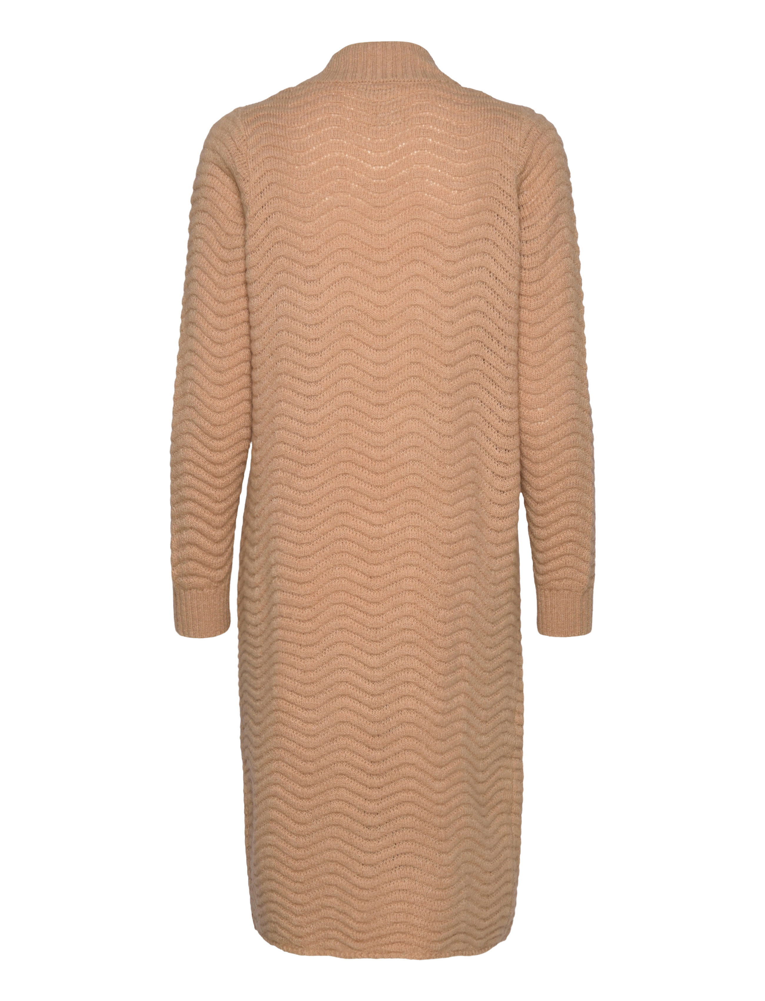 YAS - YASBETRICIA LS LONG KNIT CARDIGAN S. - cuban sand - 1