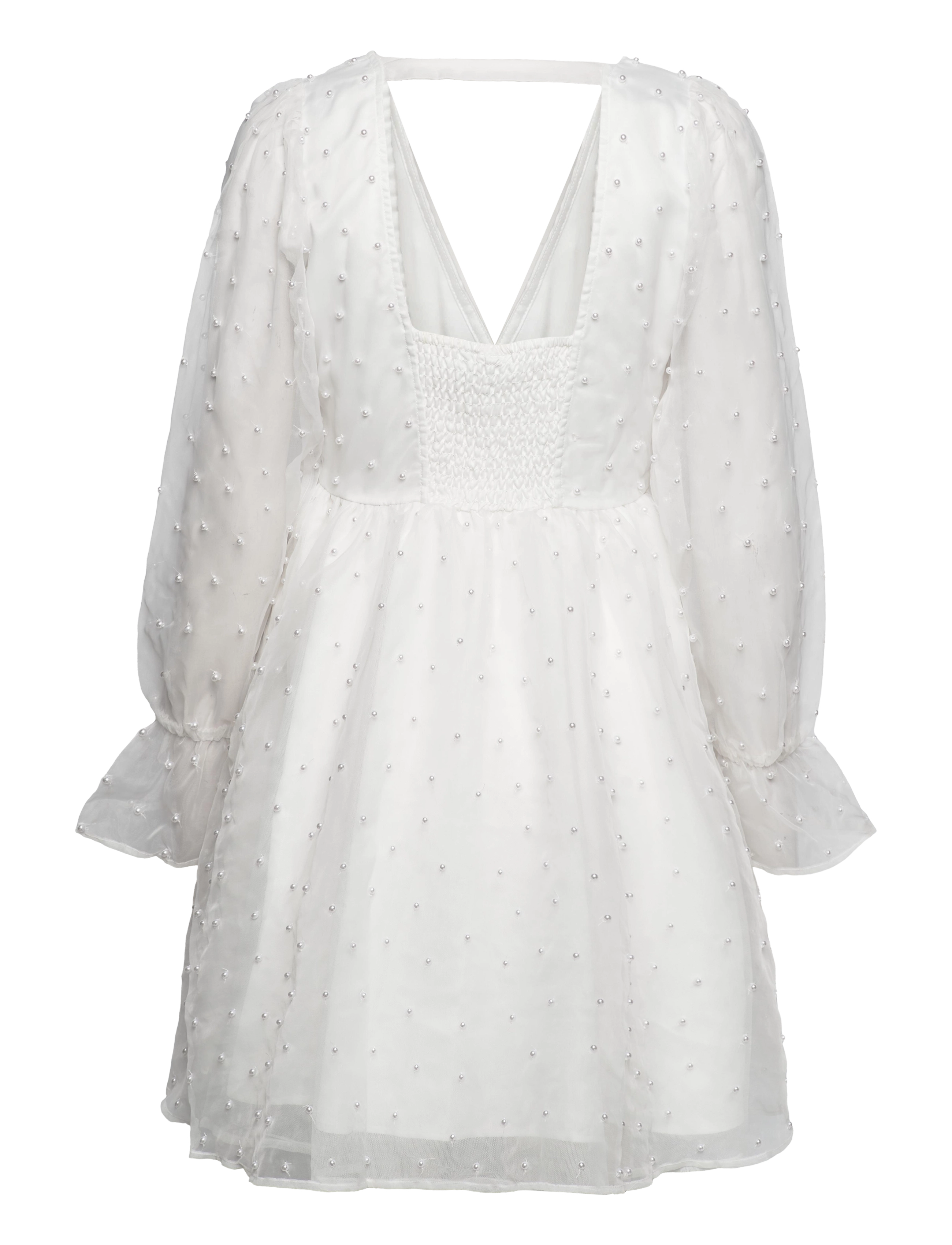 YAS - YASSANDIE LS DRESS - CELEB - korte kjoler - star white - 1