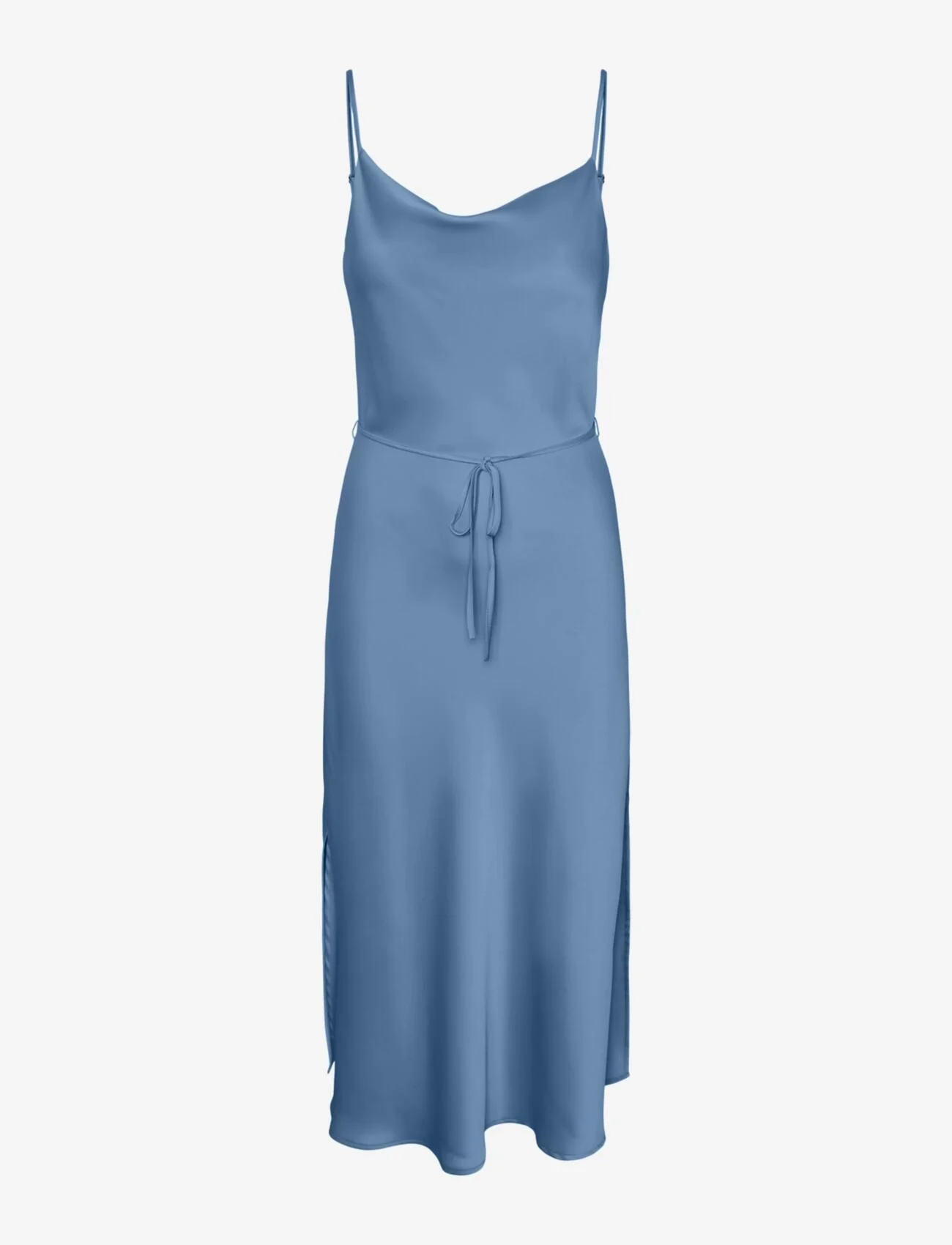 YAS - YASTHEA STRAP LONG DRESS S. NOOS - sukienki na ramiączkach - ashleigh blue - 0