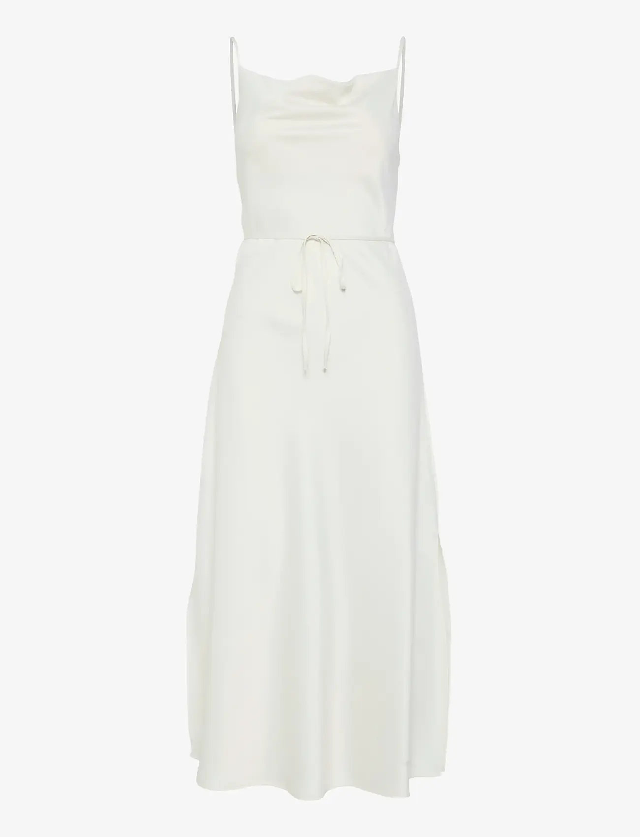 YAS - YASTHEA STRAP LONG DRESS S. NOOS - slip dresses - gardenia - 1