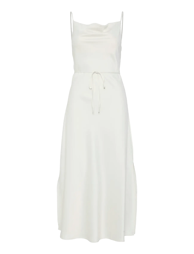 YAS - YASTHEA STRAP LONG DRESS S. NOOS - slip dresses - gardenia - 1
