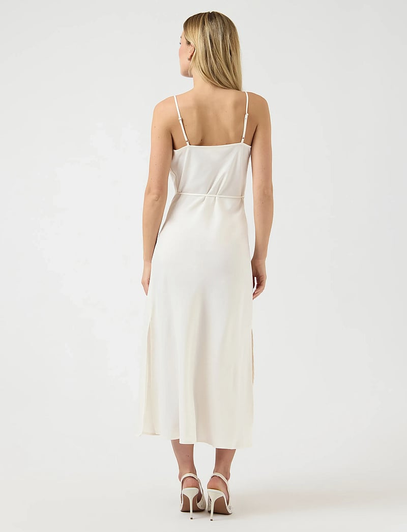 YAS - YASTHEA STRAP LONG DRESS S. NOOS - slip dresses - gardenia - 3