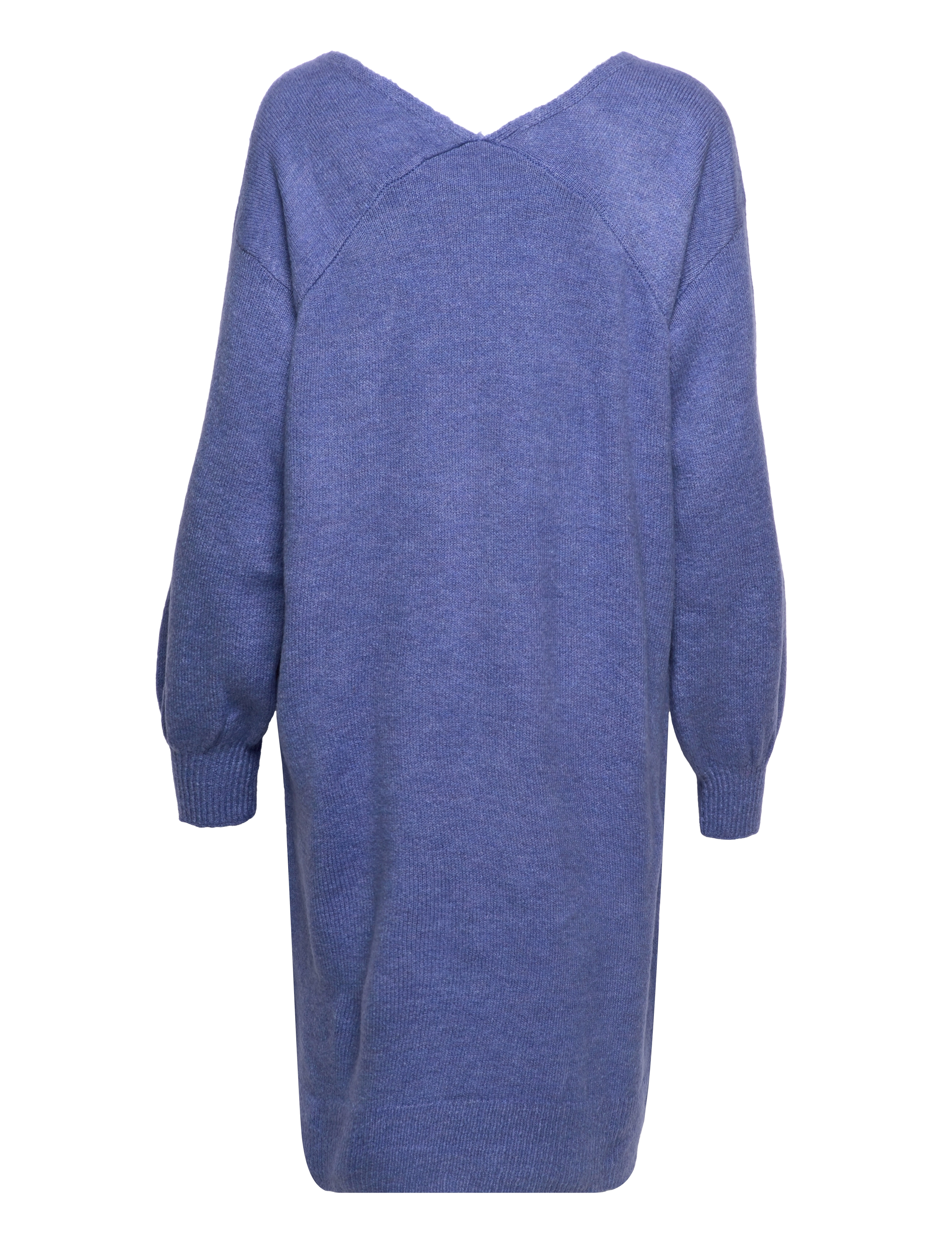 YAS - YASEMMY LS MIDI KNIT DRESS - PB - strikkjoler - allure - 1