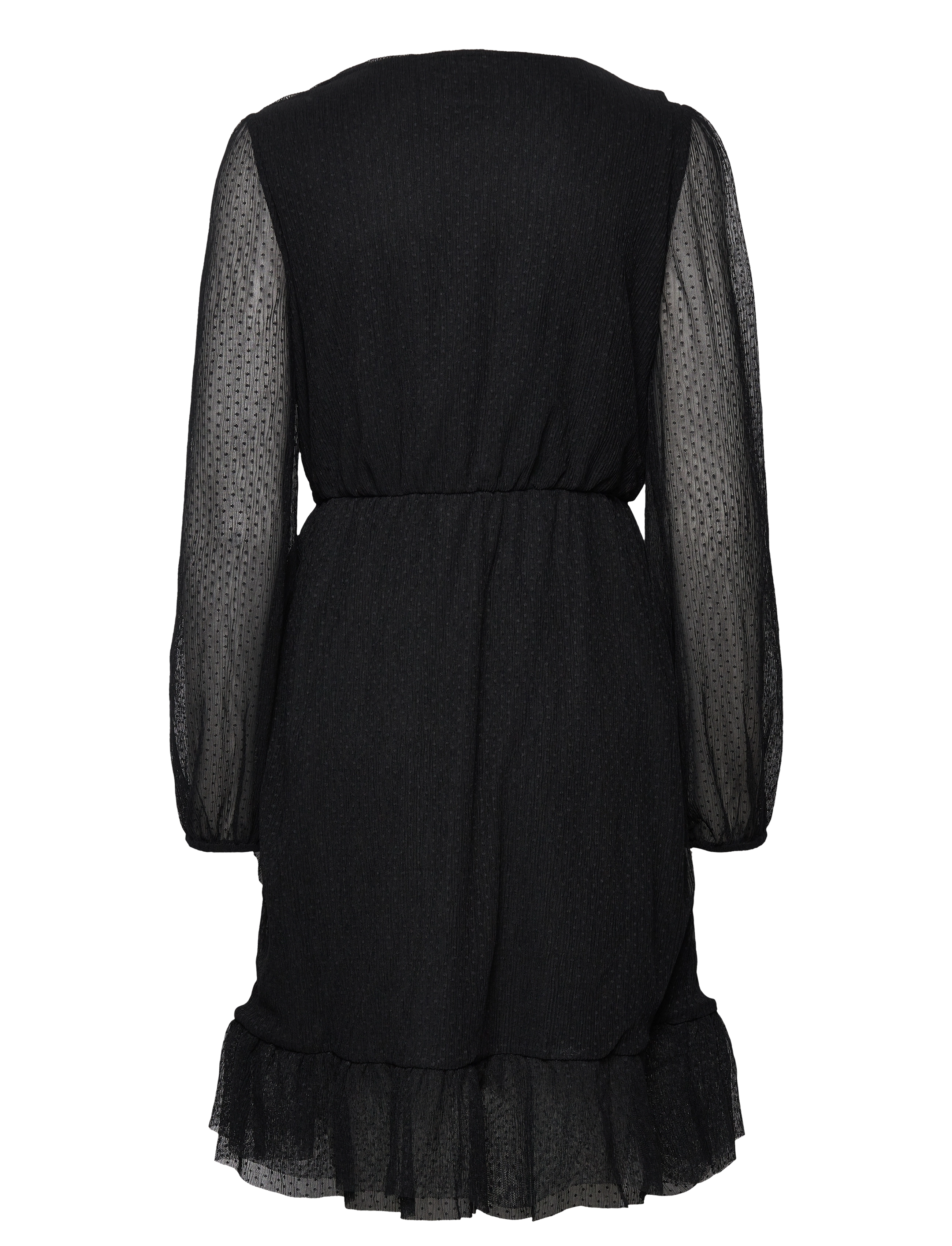 YAS - YASQUINN LS DRESS - PB - korte kjoler - black - 2