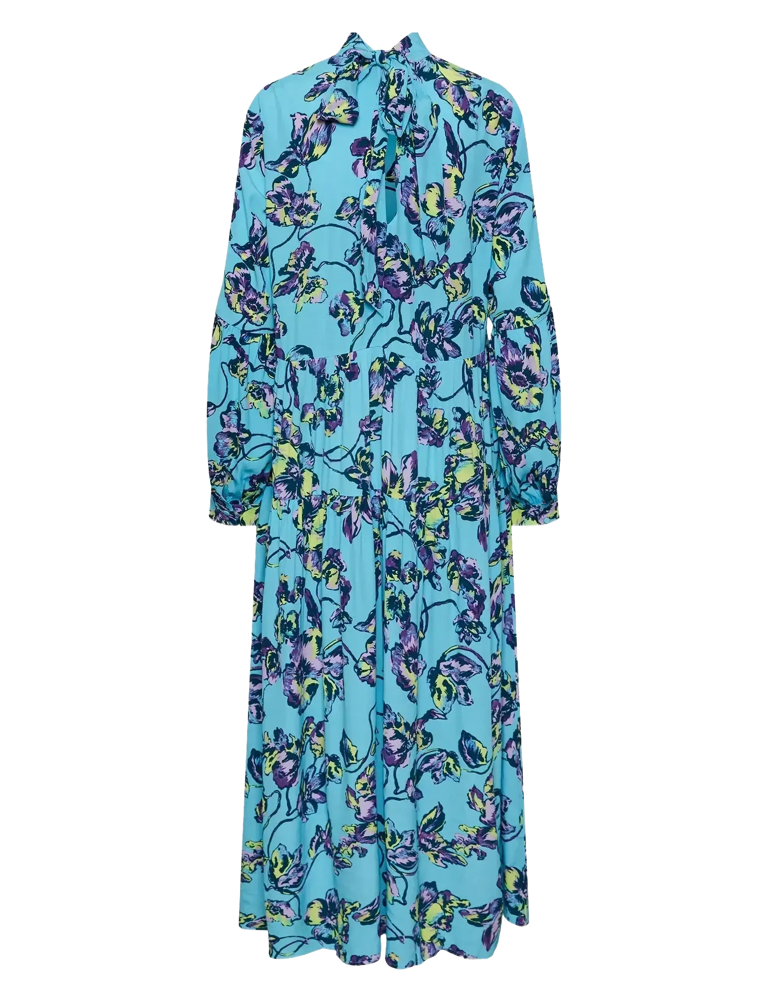 YAS - YASTOPAZ LS LONG DRESS S. - maxikjoler - blue topaz - 1
