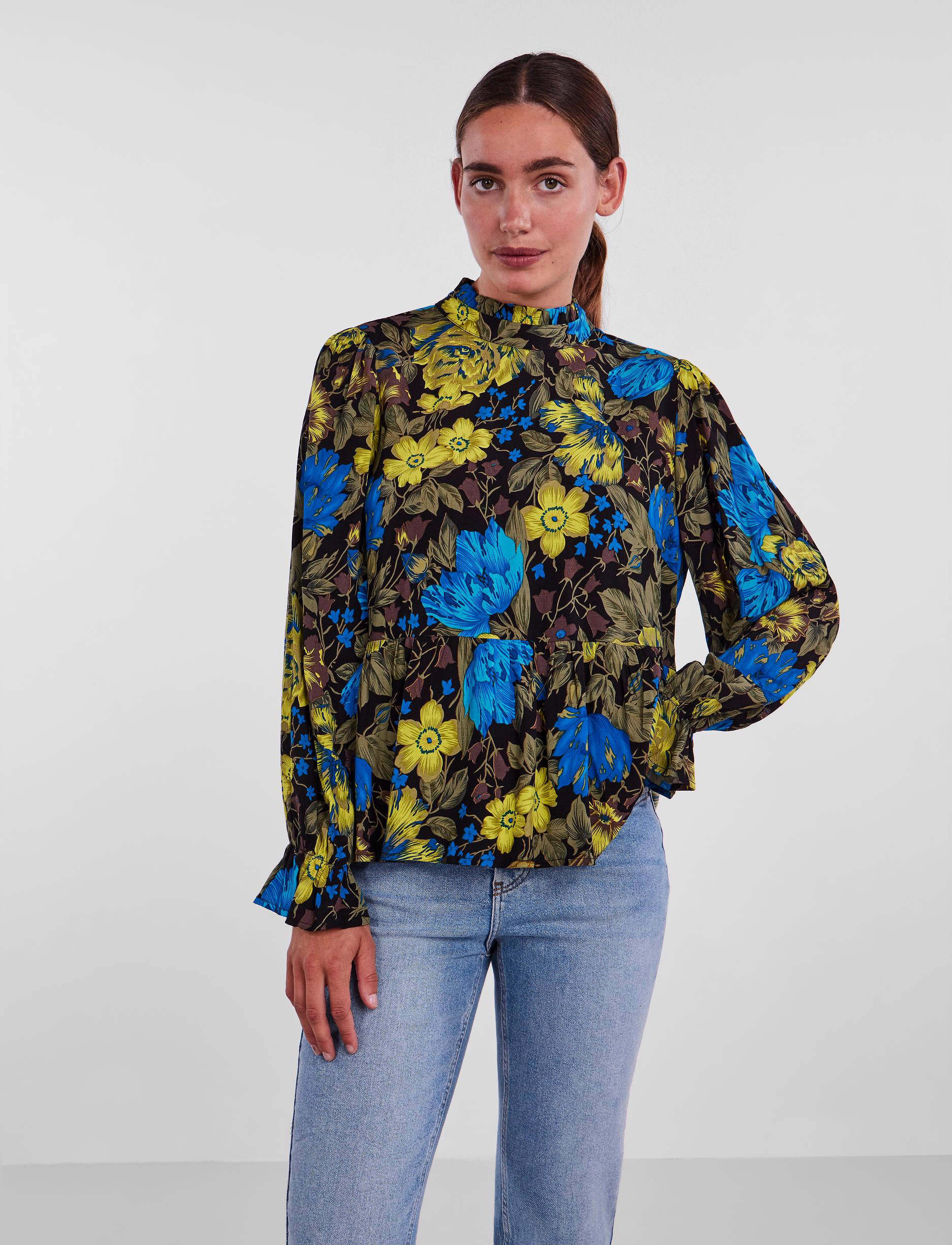 YAS - YASAPOLLY LS TOP S. - CA - black - 2