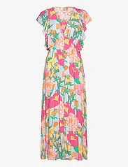 YAS - YASLULLAH SS ANKLE DRESS S. - SHOW - summer dresses - heather - 0