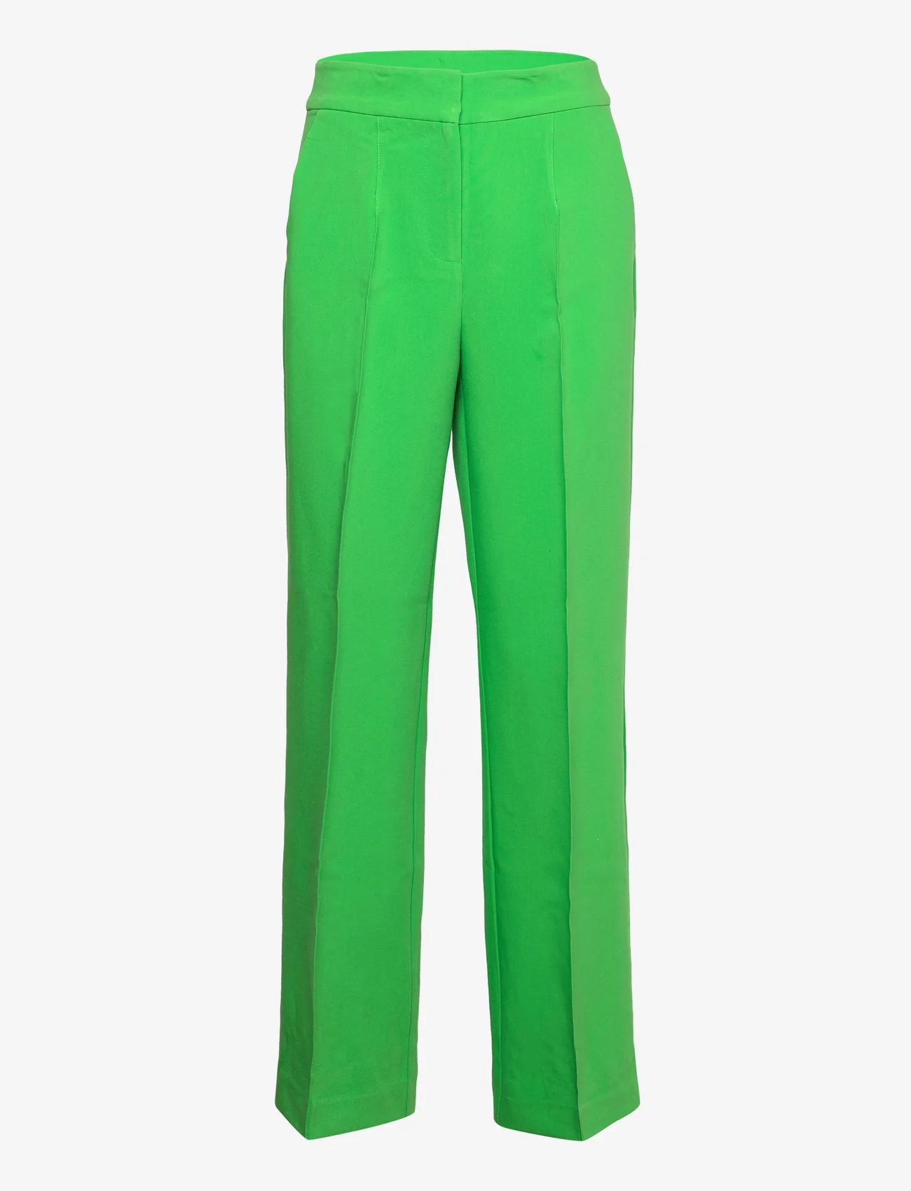 YAS - YASCLASMA HW PANT - straight leg trousers - classic green - 0