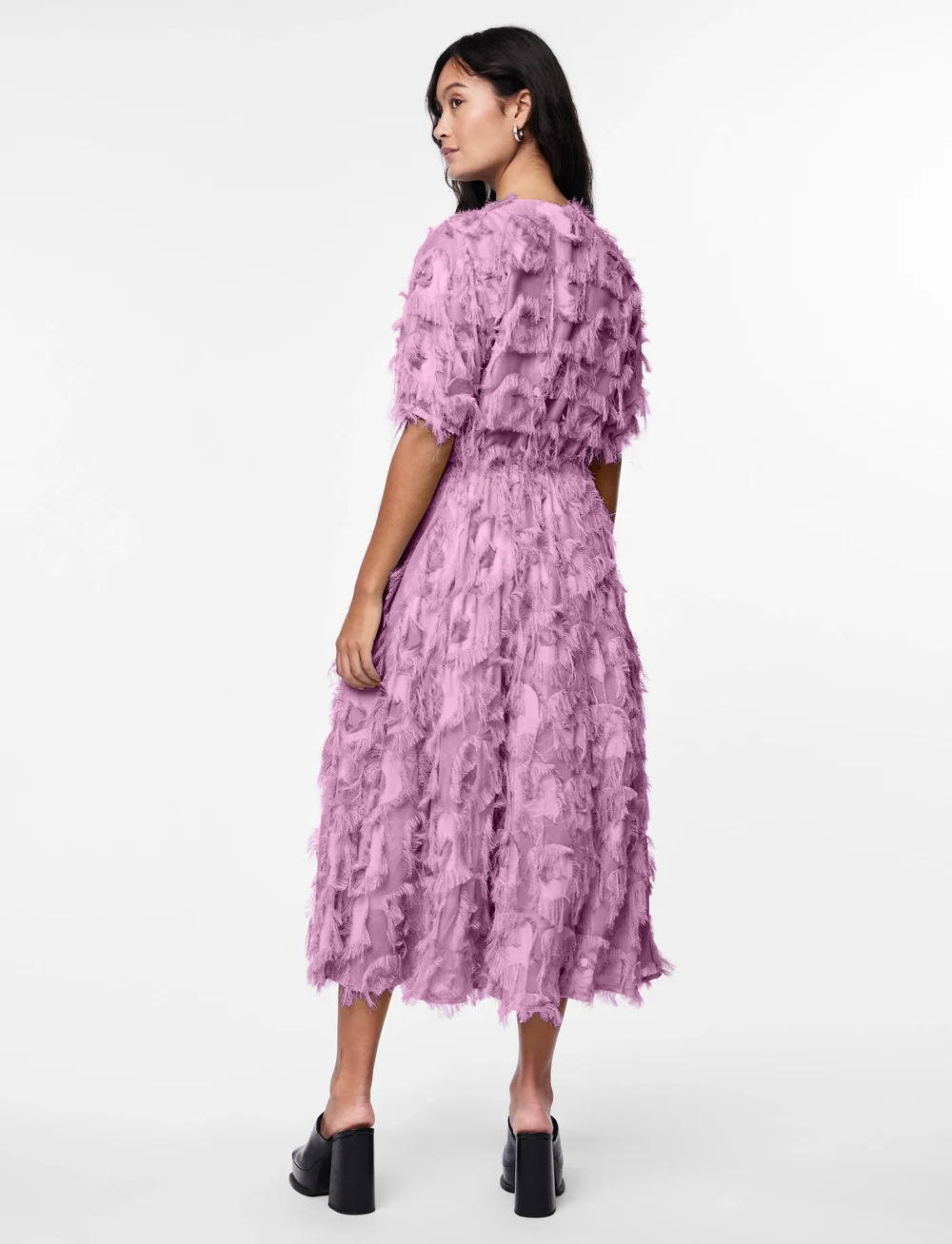 YAS - YASPAZYLLA 2/4 MIDI DRESS - SHOW - partykleider - pastel lavender - 3