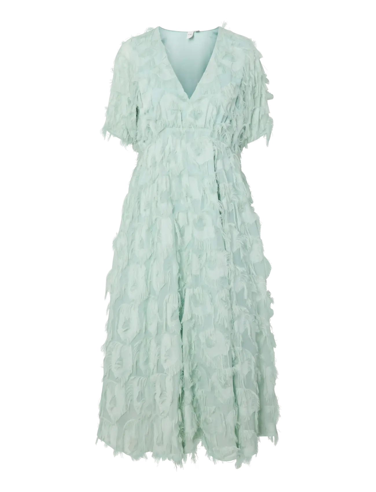 YAS YASPAZYLLA 2/4 MIDI DRESS S. - SHOW - YAS - SURF SPRAY / blue