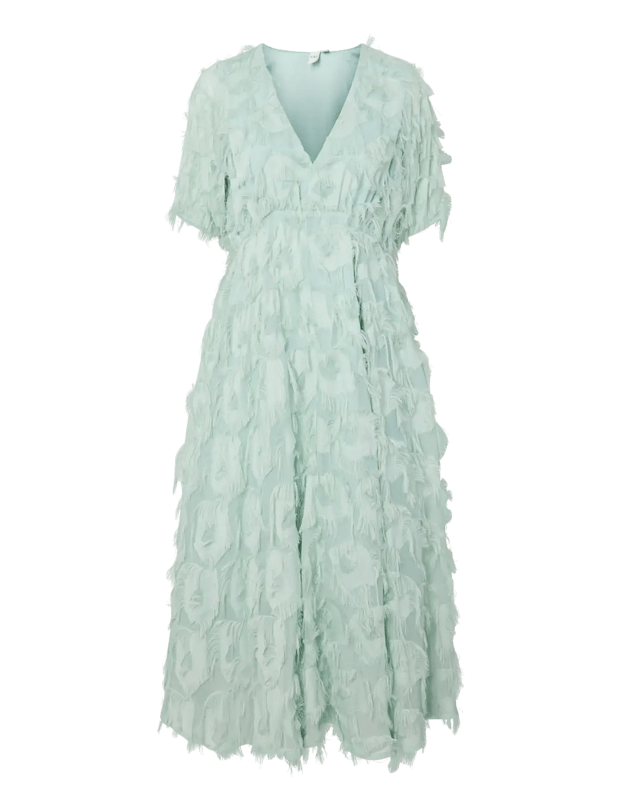 YAS - YASPAZYLLA 2/4 MIDI DRESS S. - SHOW - partykleider - surf spray - 0