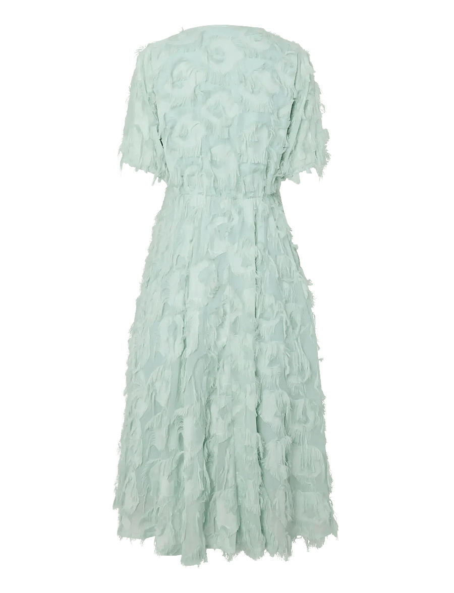 YAS - YASPAZYLLA 2/4 MIDI DRESS S. - SHOW - partykleider - surf spray - 1