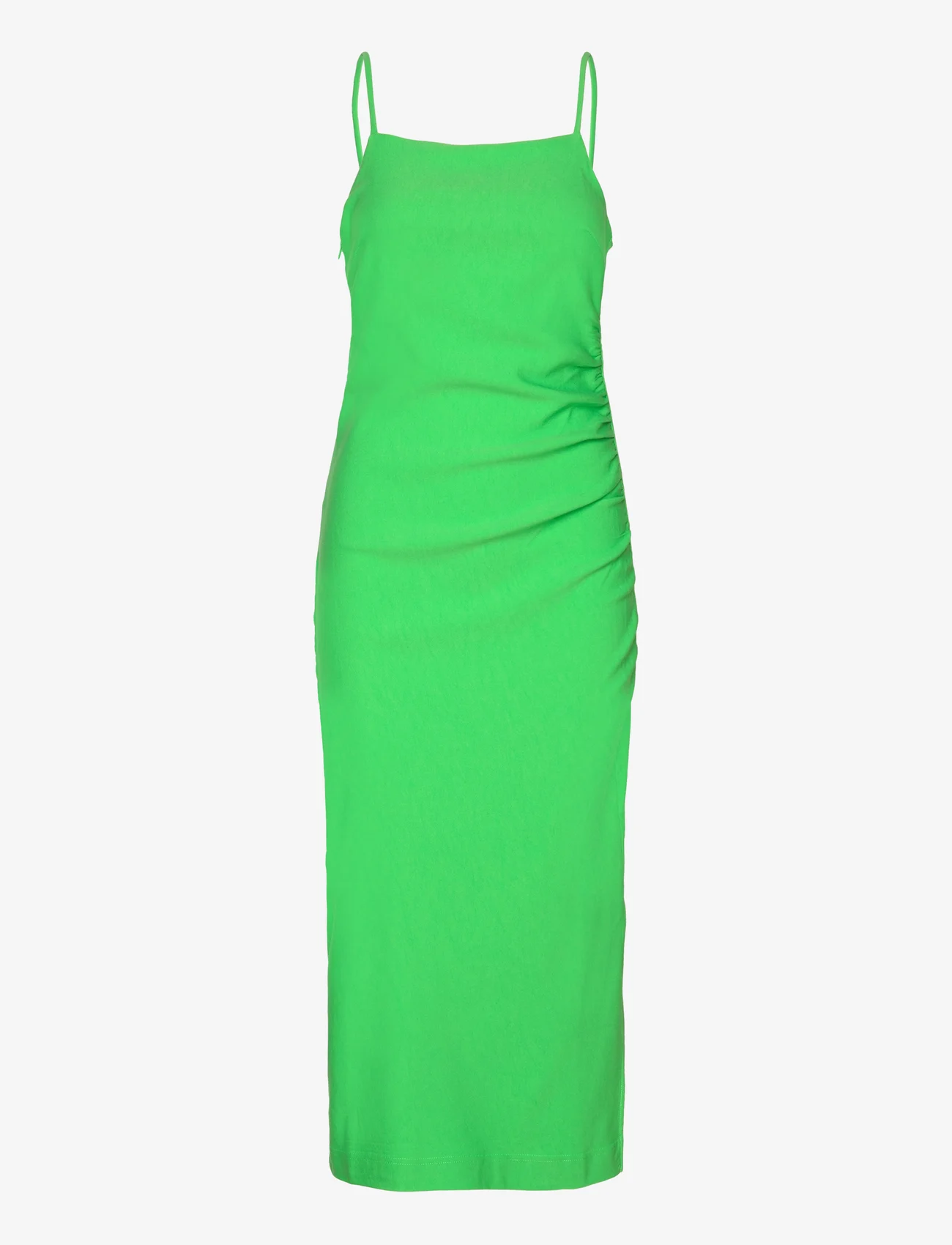 YAS - YASATLANTA SL MIDI DRESS S. - slip dresses - poison green - 0