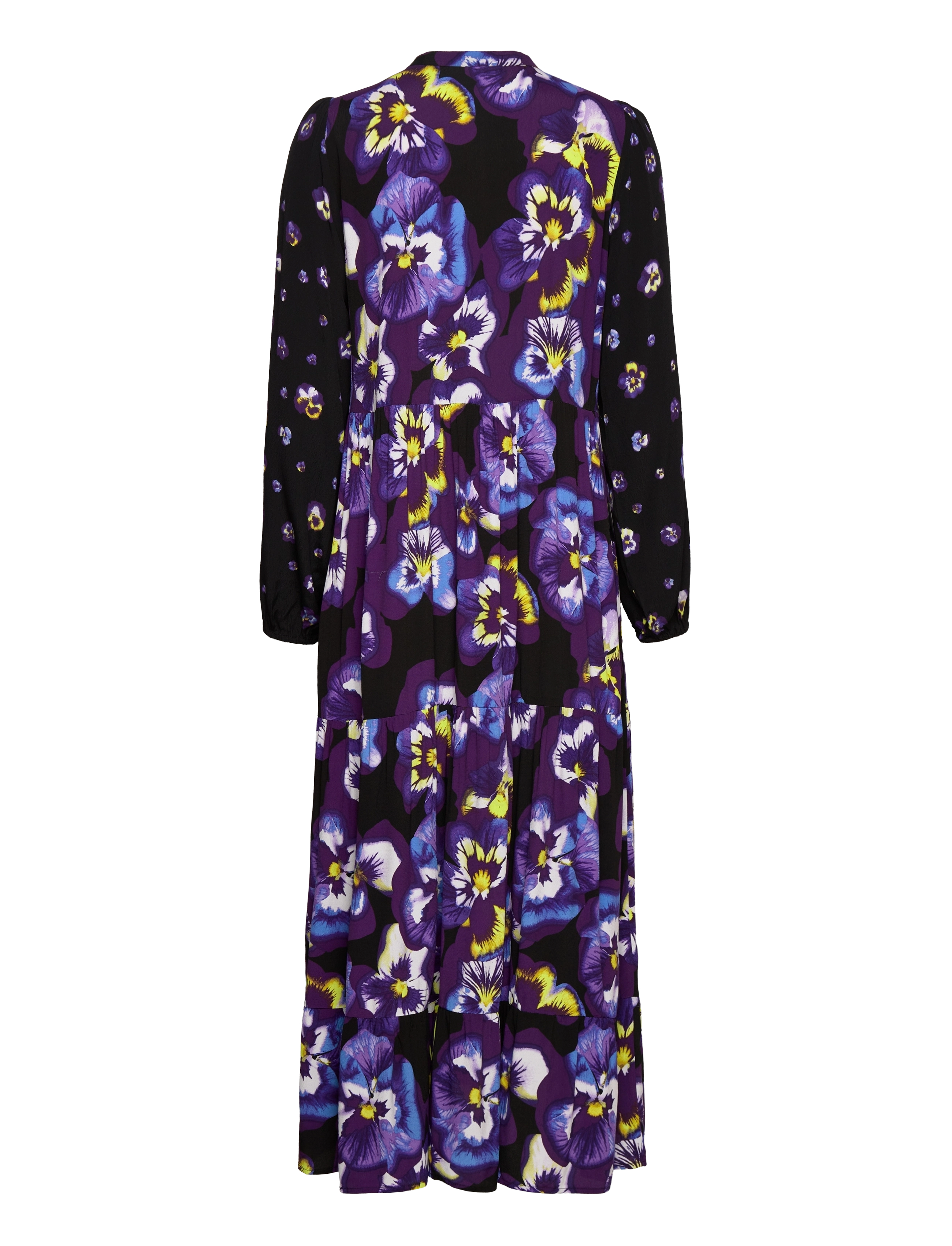 YAS - YASVIOLA LS LONG DRESS S. - CA - black - 1