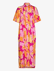 YAS - YASFILIPPA 2/4 LONG SHIRT DRESS S. - marškinių tipo suknelės - fuchsia purple - 0