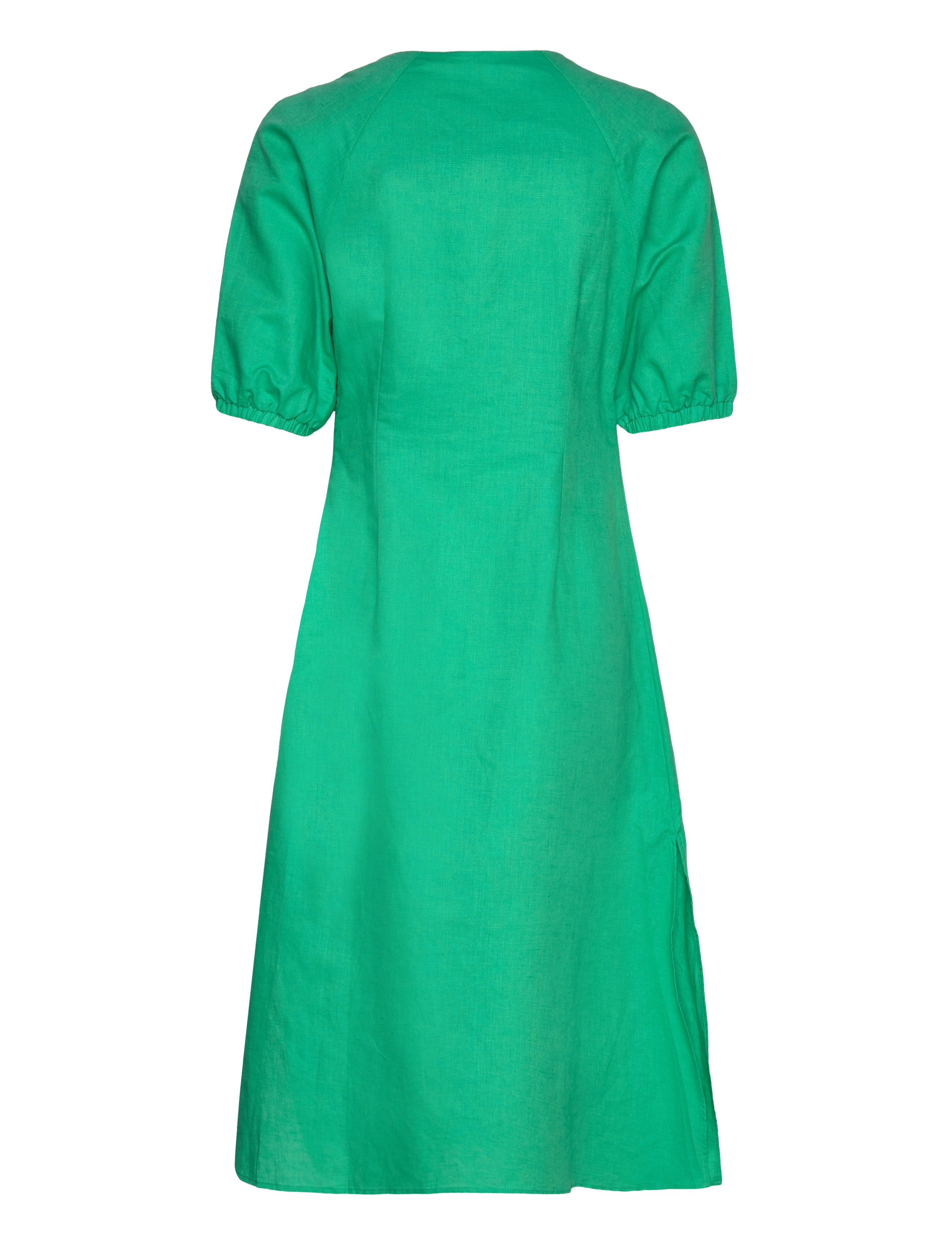YAS - YASLINDELLA 2/4 MIDI DRESS - SHOW - sommerkjoler - gumdrop green - 1