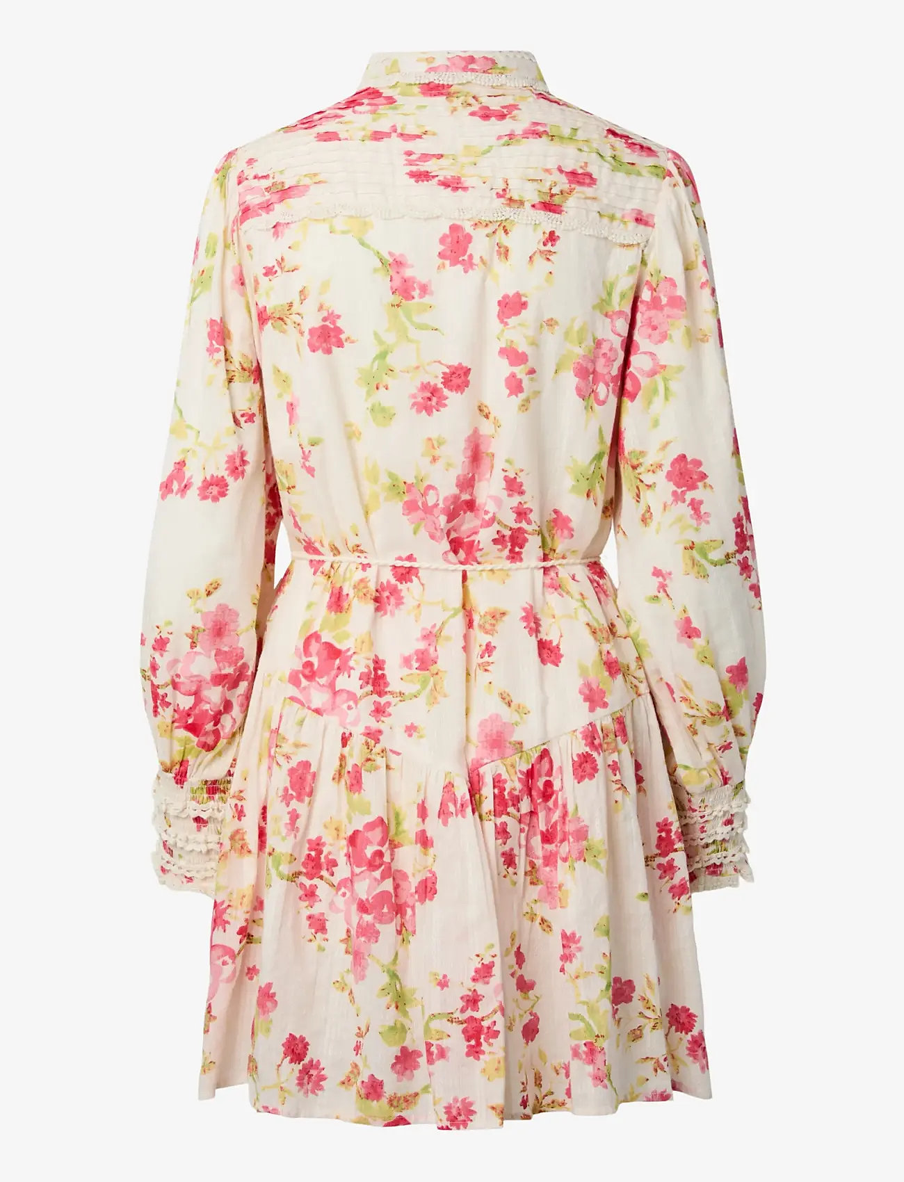 YAS - YASSOMELLI LS SHIRT DRESS - D2D - sommerkleider - birch - 1