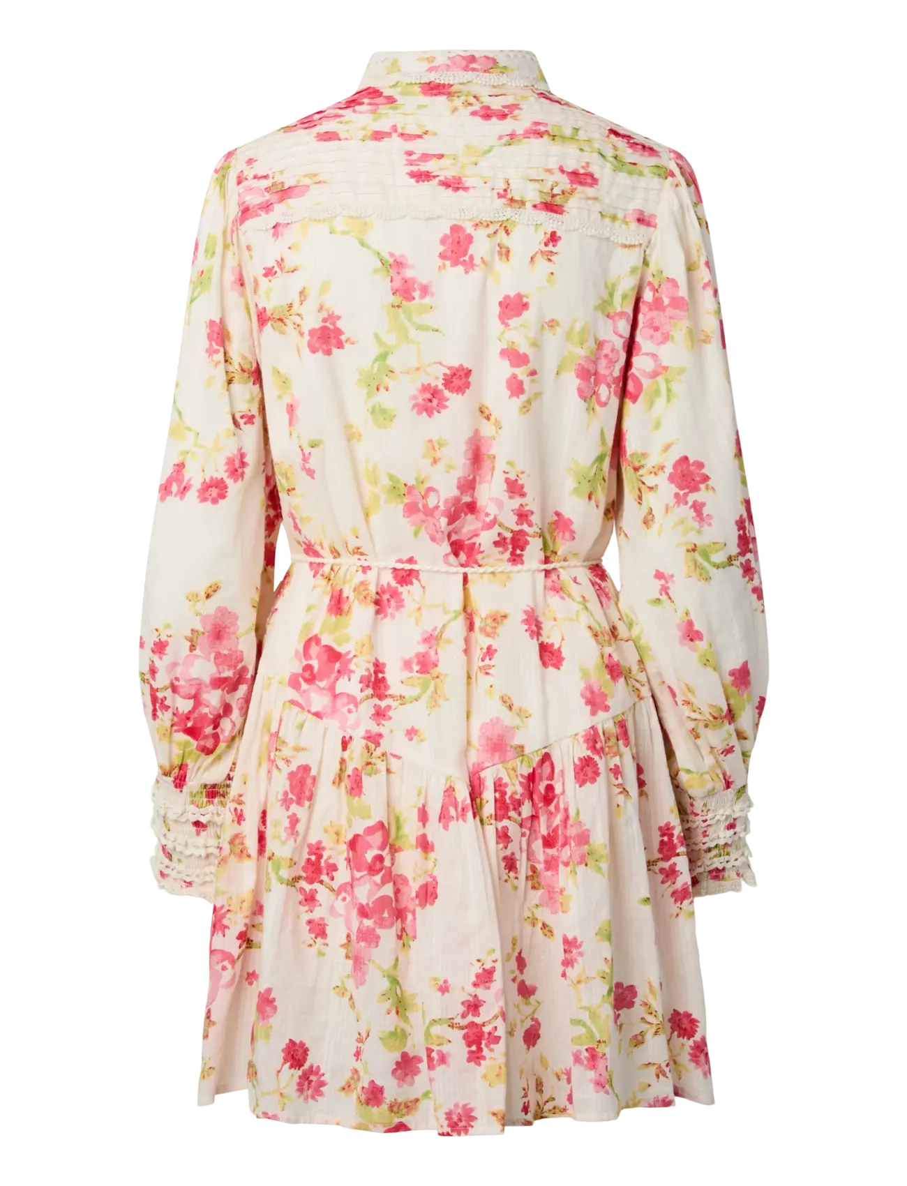 YAS - YASSOMELLI LS SHIRT DRESS - D2D - summer dresses - birch - 1