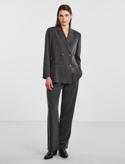 YAS - YASPINLY LS PINSTRIPE BLAZER S. - peoriided outlet-hindadega - frost gray - 5