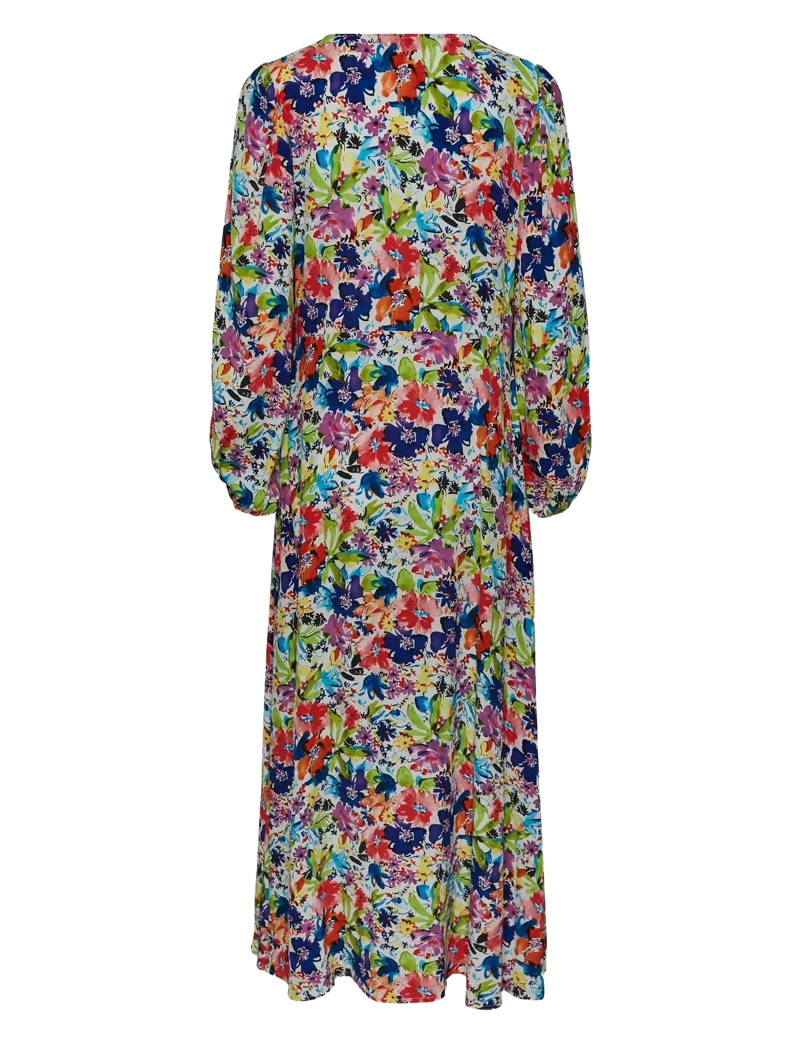 YAS - YASBITTER 7/8 LONG DRESS S. - CA - bright white - 1