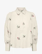 YASJUBEL LS SHIRT S. - CA - MACADAMIA