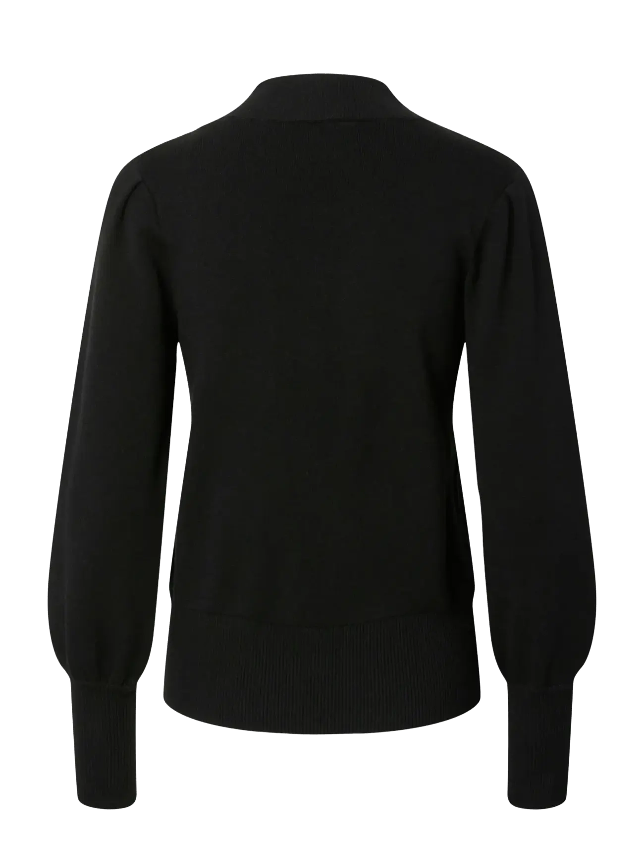 YAS - YASFONNY LS KNIT PULLOVER S. NOOS - trøjer - black - 2