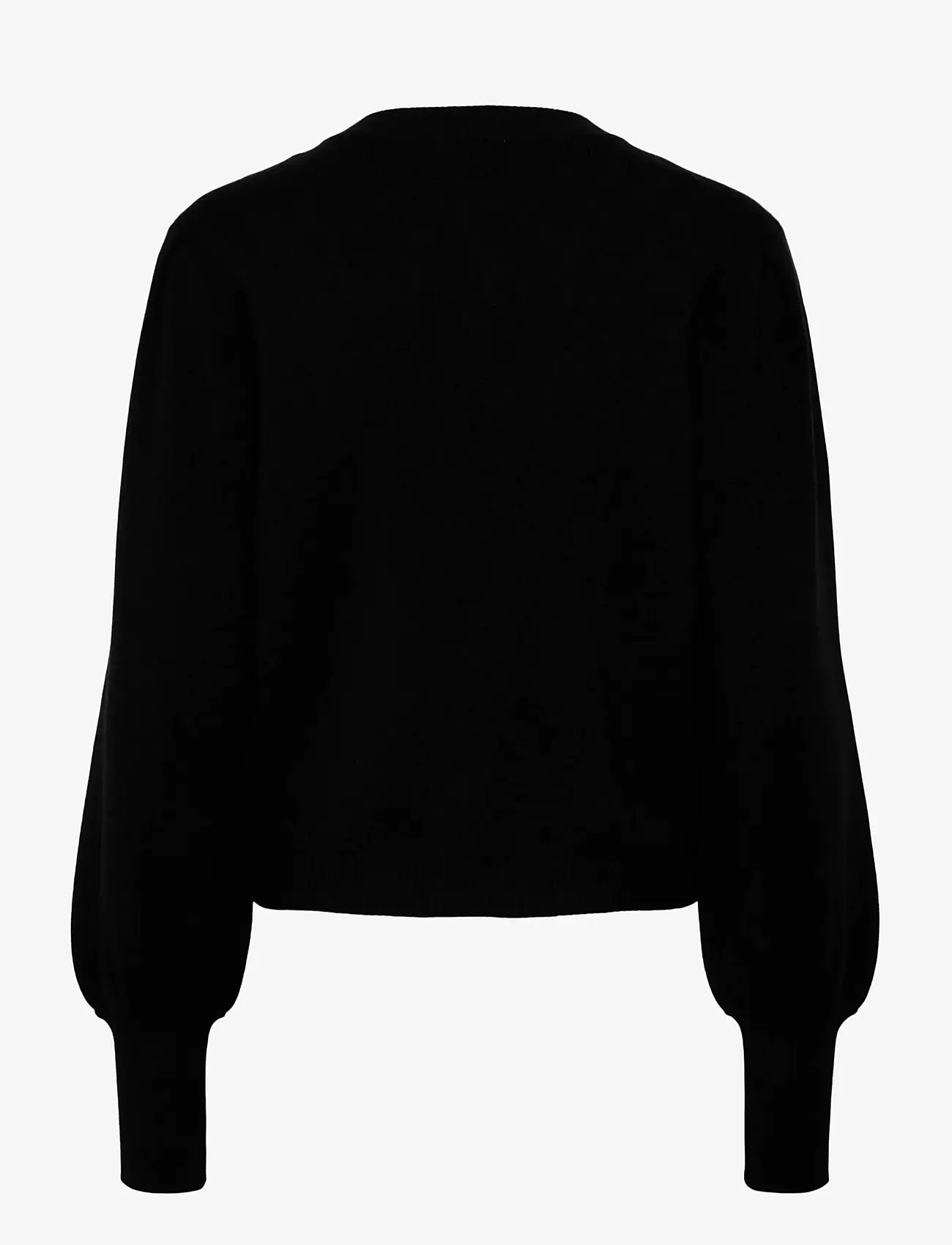 YAS - YASFONNY LS KNIT CARDIGAN S. NOOS - koftor - black - 2