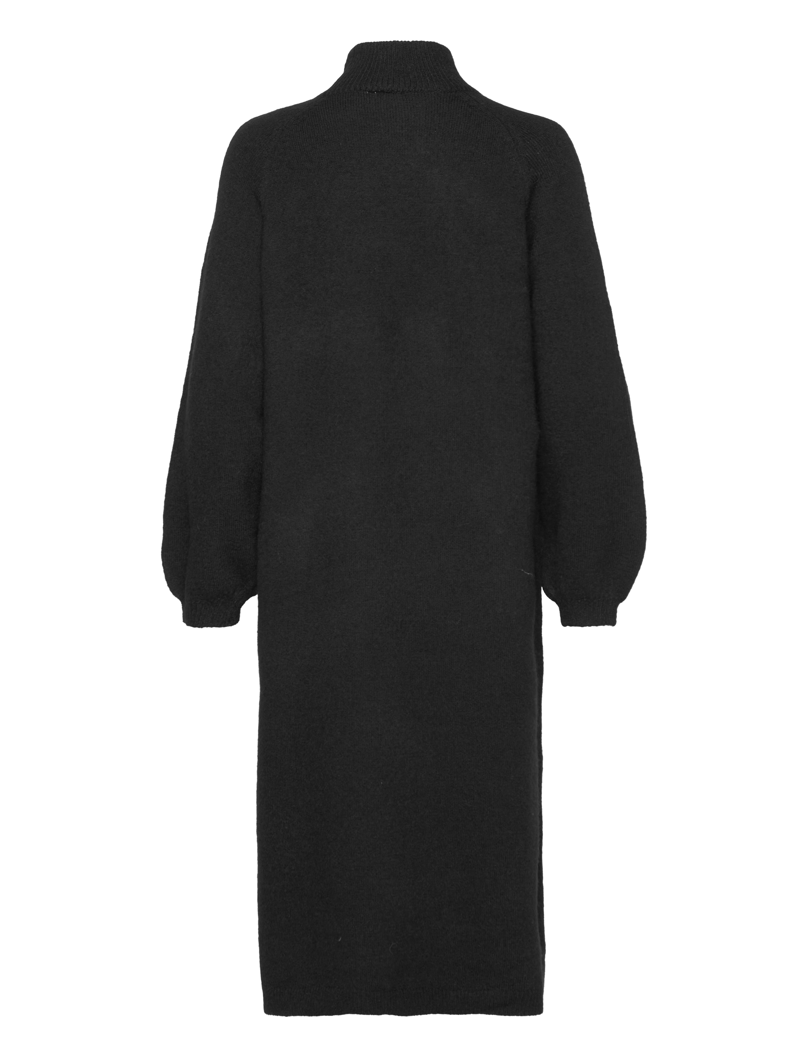 YAS - YASBALIS LS FUNNEL KNIT DRESS S. NOOS - black - 2