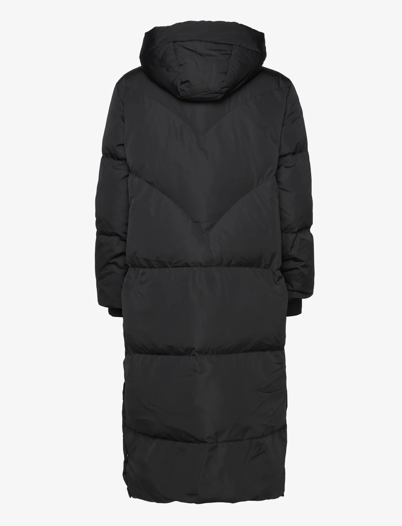 YAS - YASIRIMA LS LONG DOWN COAT S. NOOS - winter jackets - black - 1
