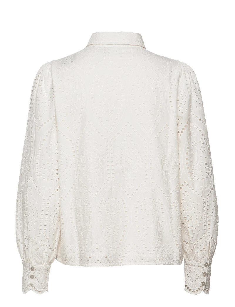 YAS - YASHOLI LS SHIRT S. NOOS - långärmade blusar - star white - 2