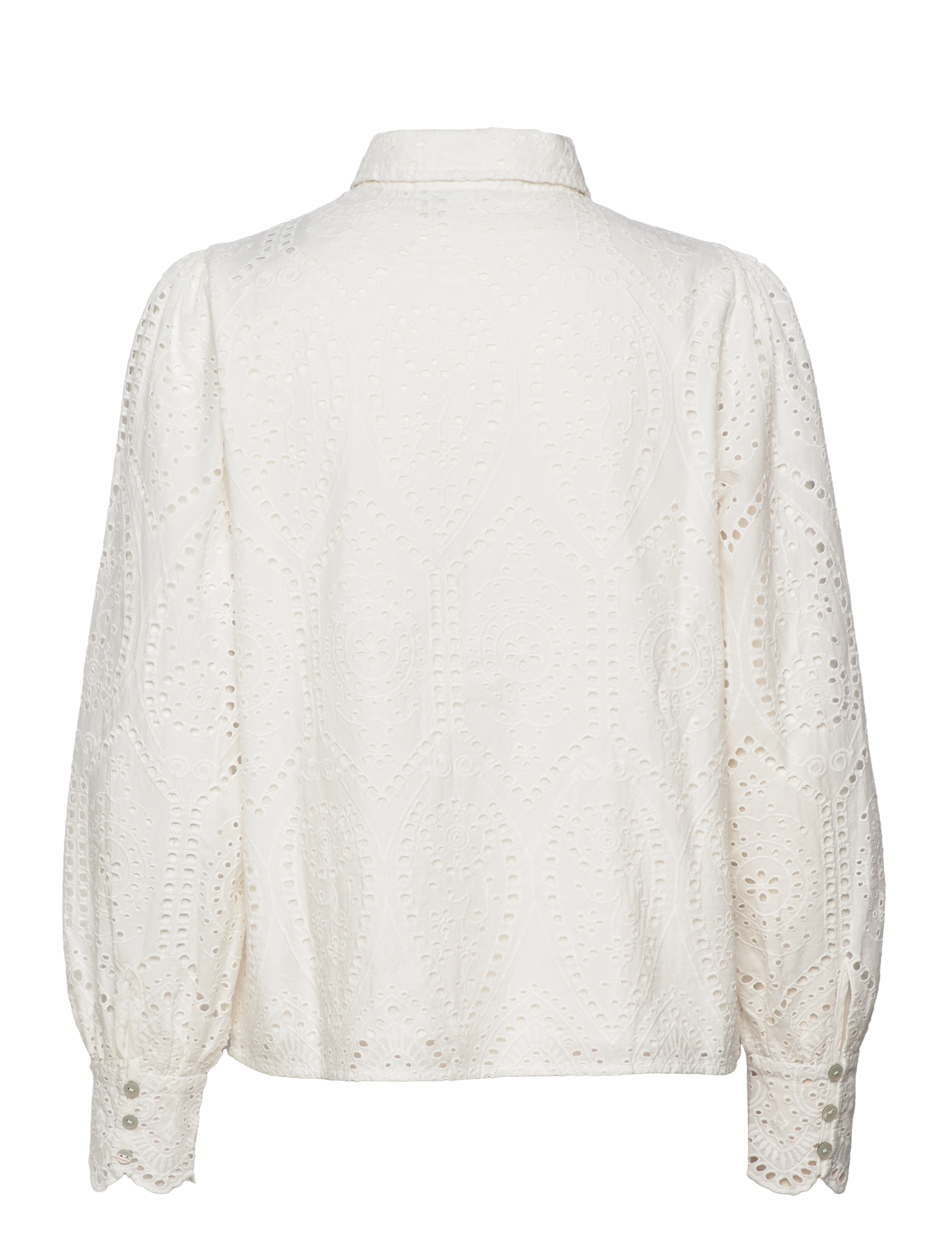 YAS - YASHOLI LS SHIRT S. NOOS - long sleeved blouses - star white - 2