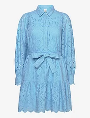 YAS - YASHOLI LS BELT DRESS S. NOOS - blousejurken - alaskan blue - 0