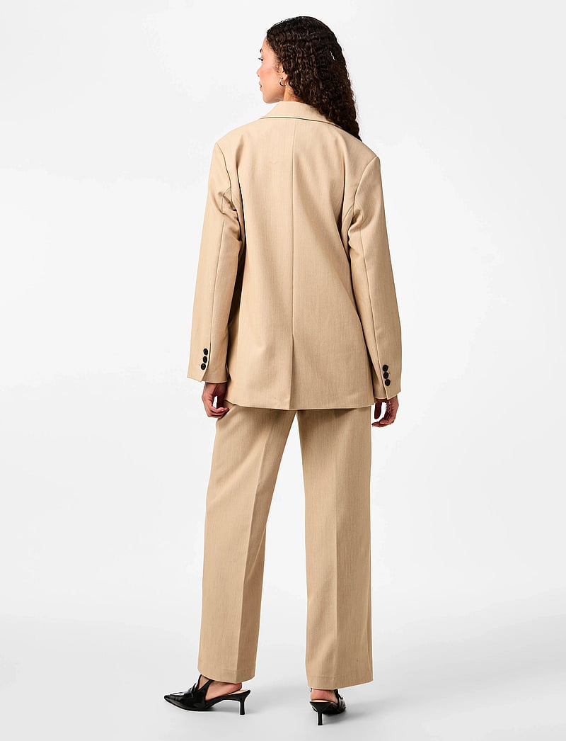 YAS - YASLIKKA LS OVERSIZED BLAZER S. - dobbeltradede blazere - nomad - 3