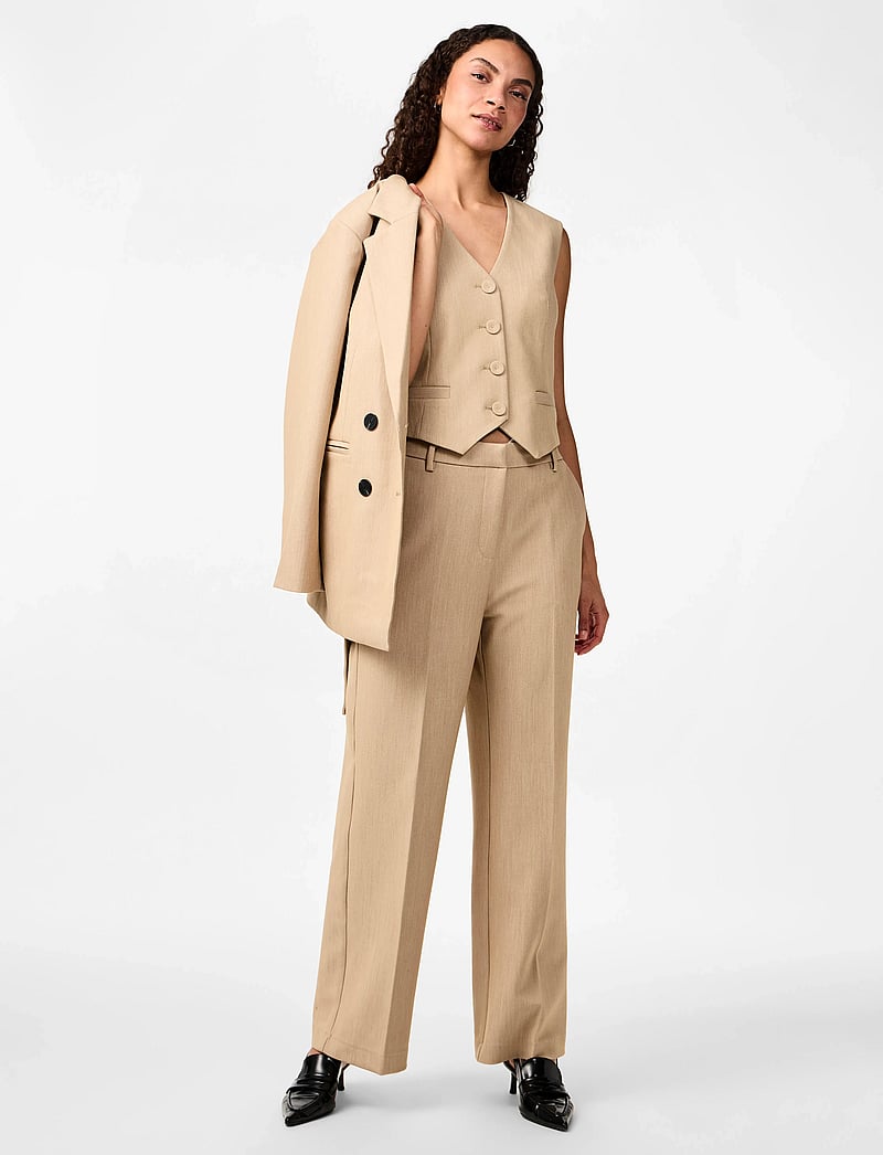 YAS - YASLIKKA LS OVERSIZED BLAZER S. - dobbeltradede blazere - nomad - 5