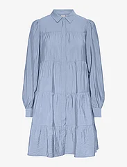 YAS - YASPALA LS SHIRT DRESS S. NOOS - skjortekjoler - kentucky blue - 0