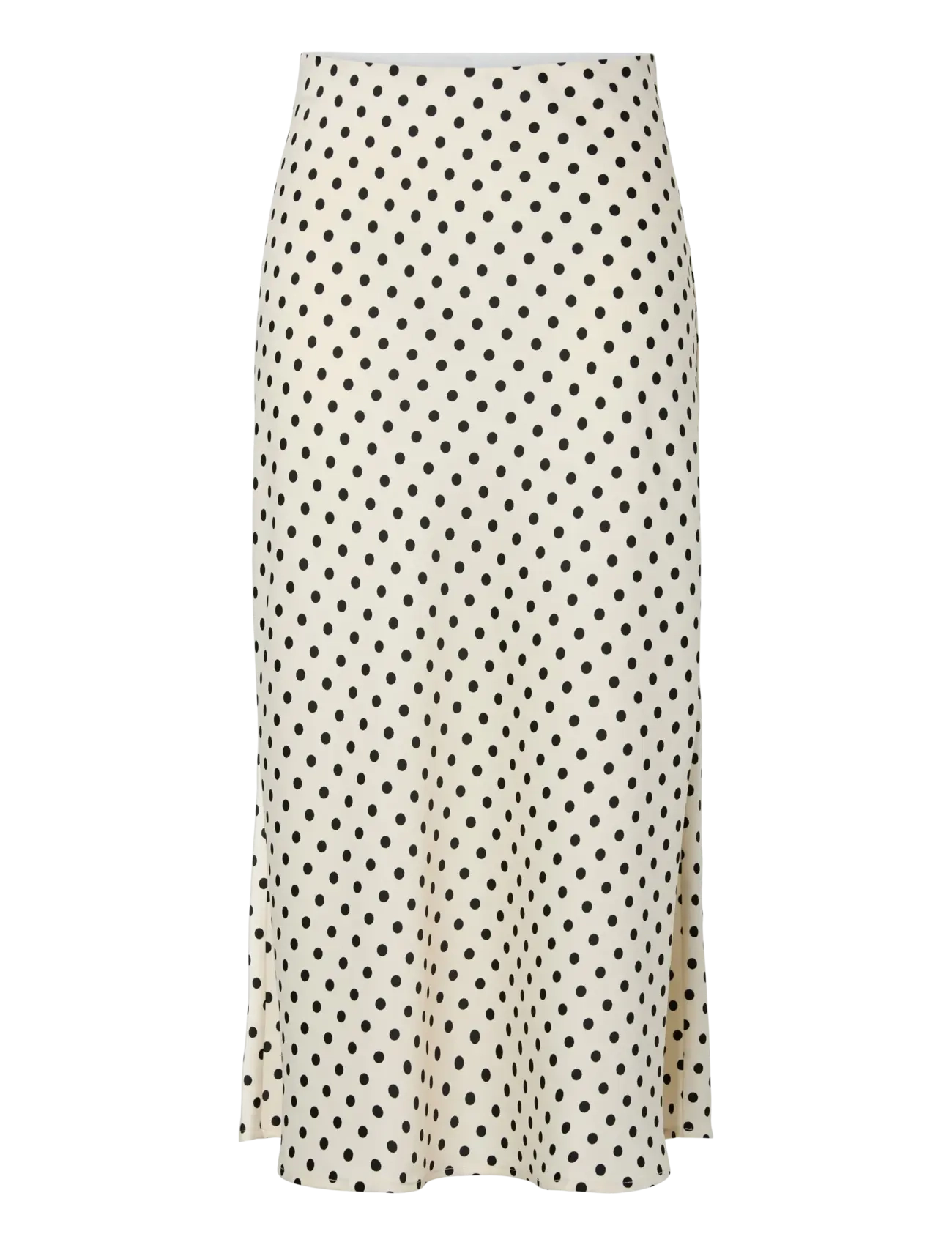 YAS YASPELLA HW MIDI SKIRT S. NOOS - Tøj - BIRCH / black